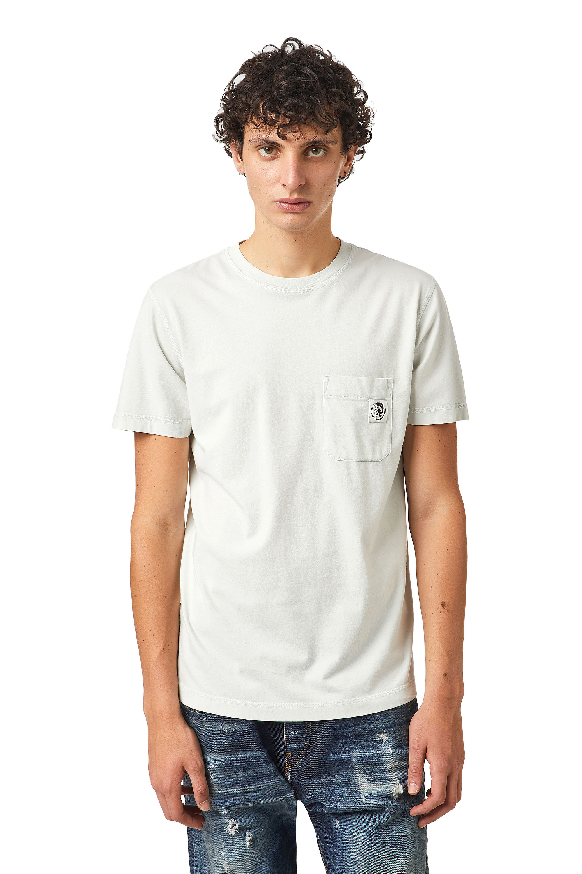T-WORKY-MOHI-B1, Grigio Chiaro - T-Shirts