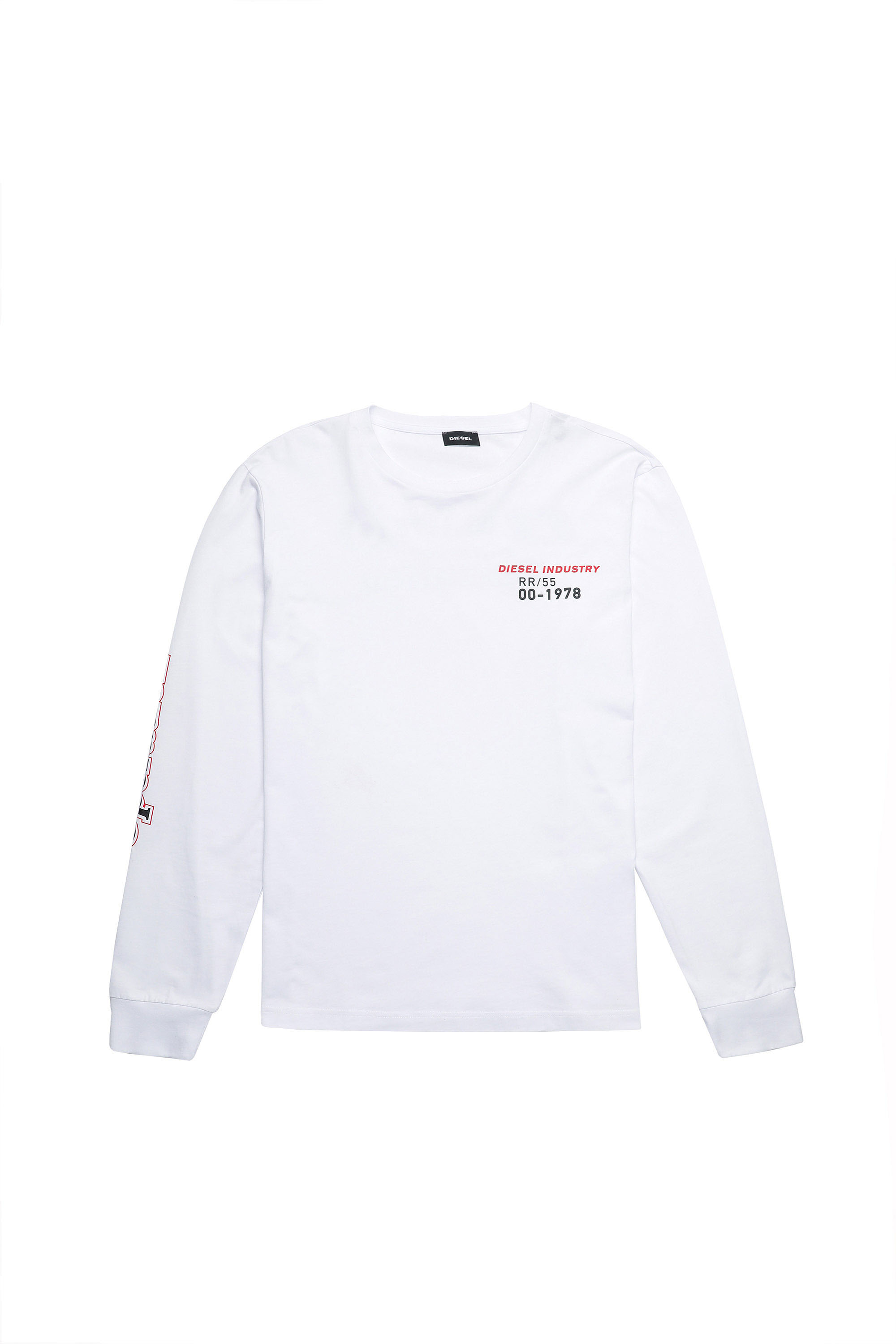 T-DIEGOS-LS-K25, Weiß - T-Shirts
