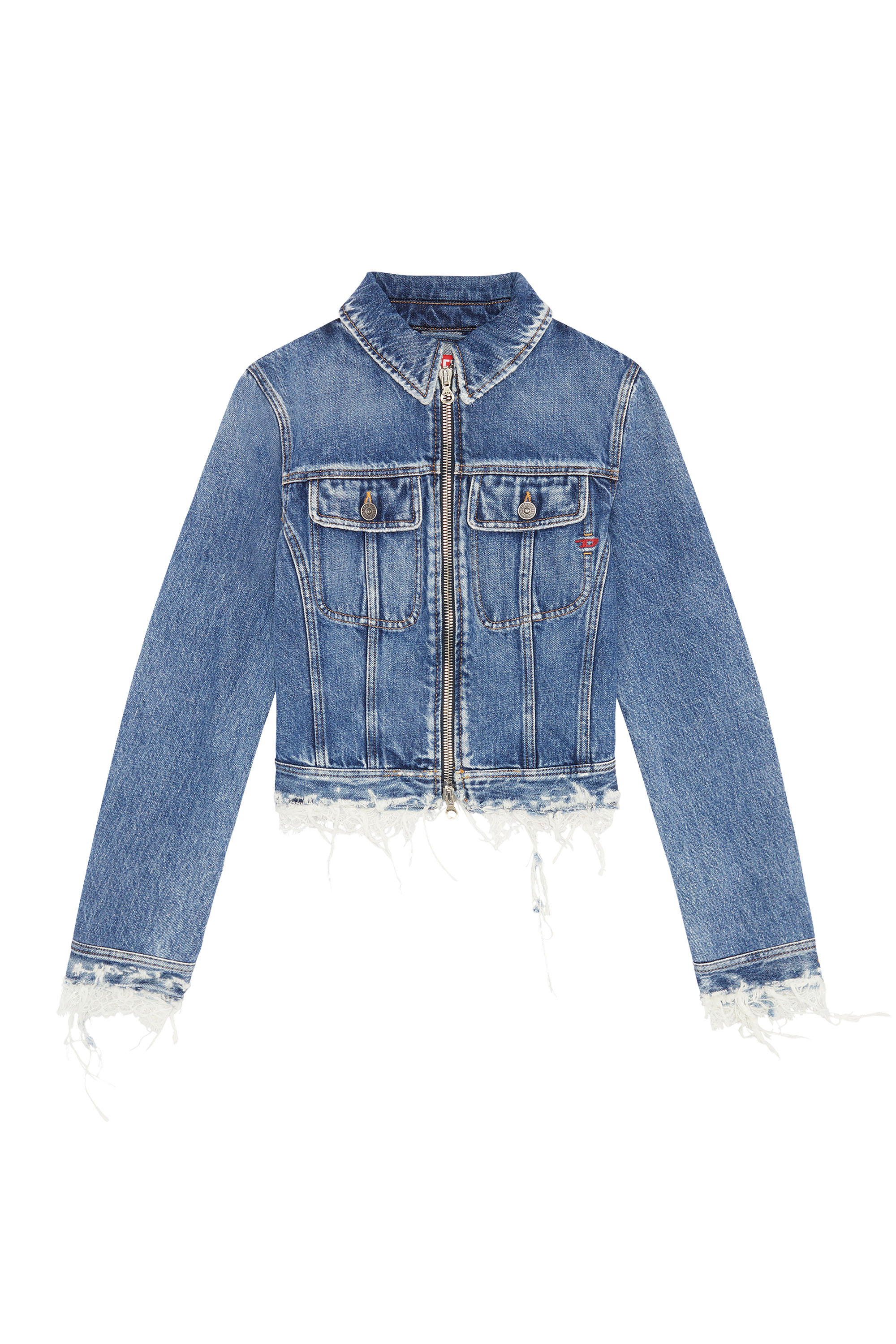 Diesel - DE-SLIMMY-ZP-FSB, Bleu Foncé - Image 3