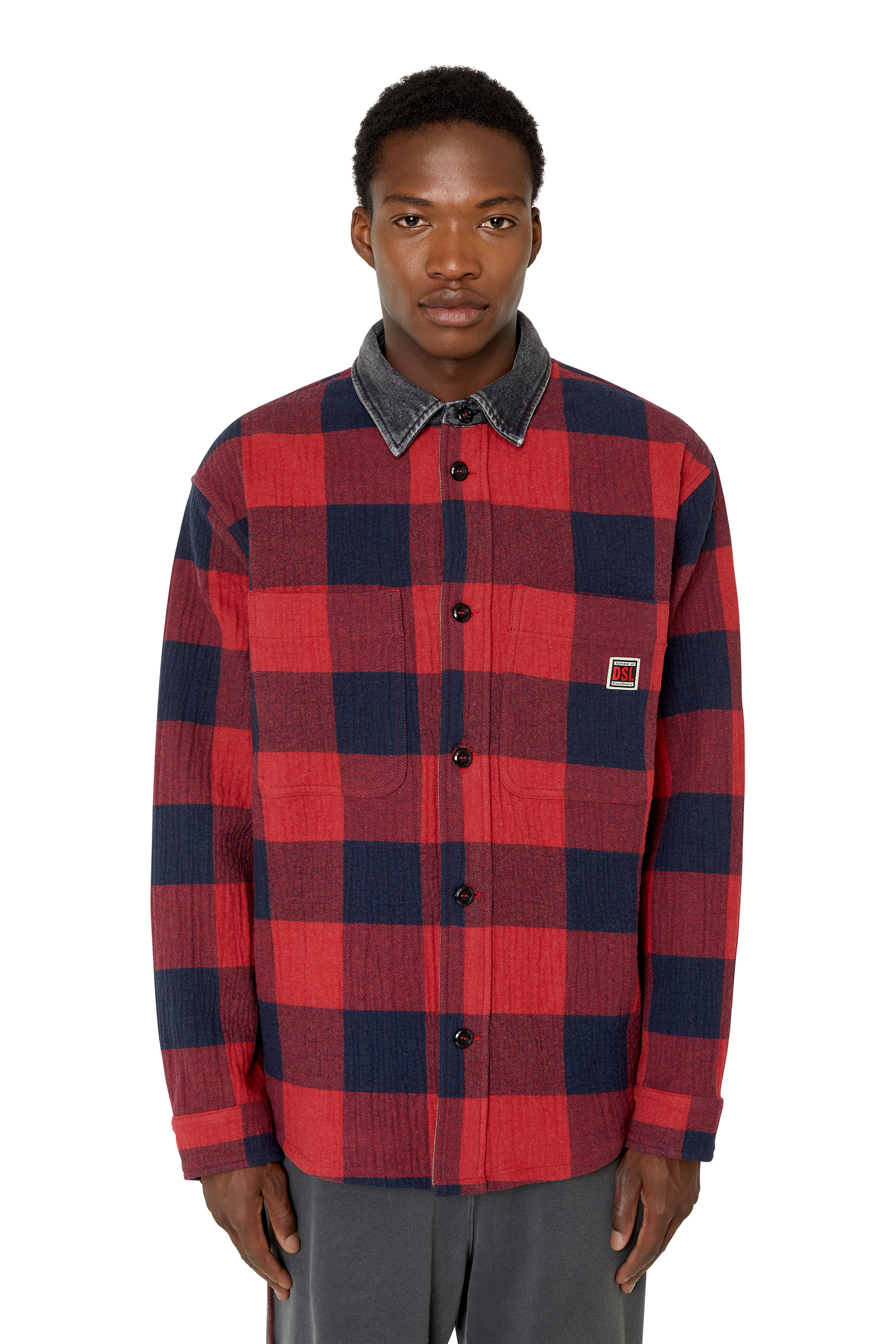 Diesel - S-NAUMAN, Schwarz/Rot - Image 1