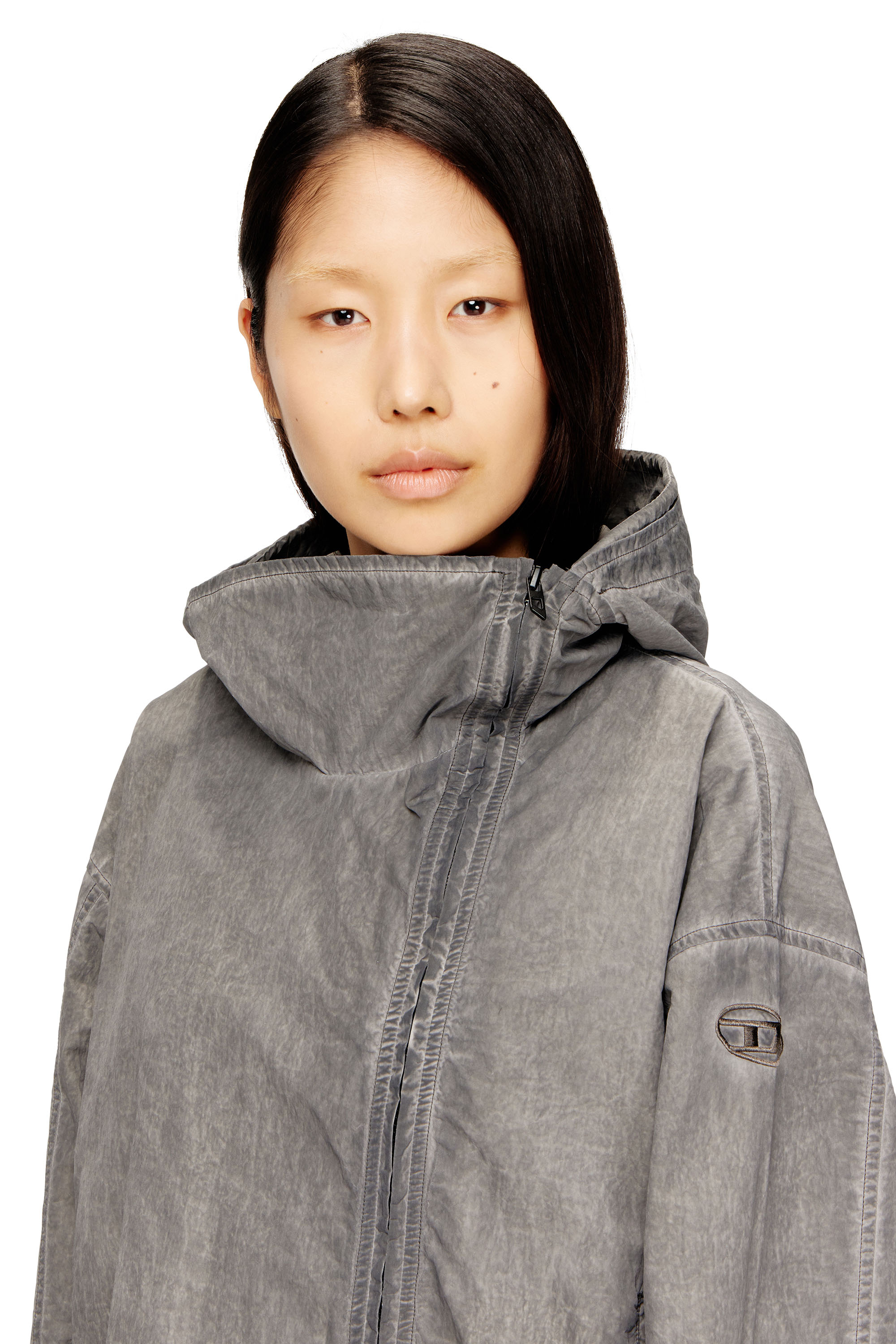 Diesel - G-ORILLA, Coupe-vent à capuche en Taslan traité Femme in ToBeDefined - 4