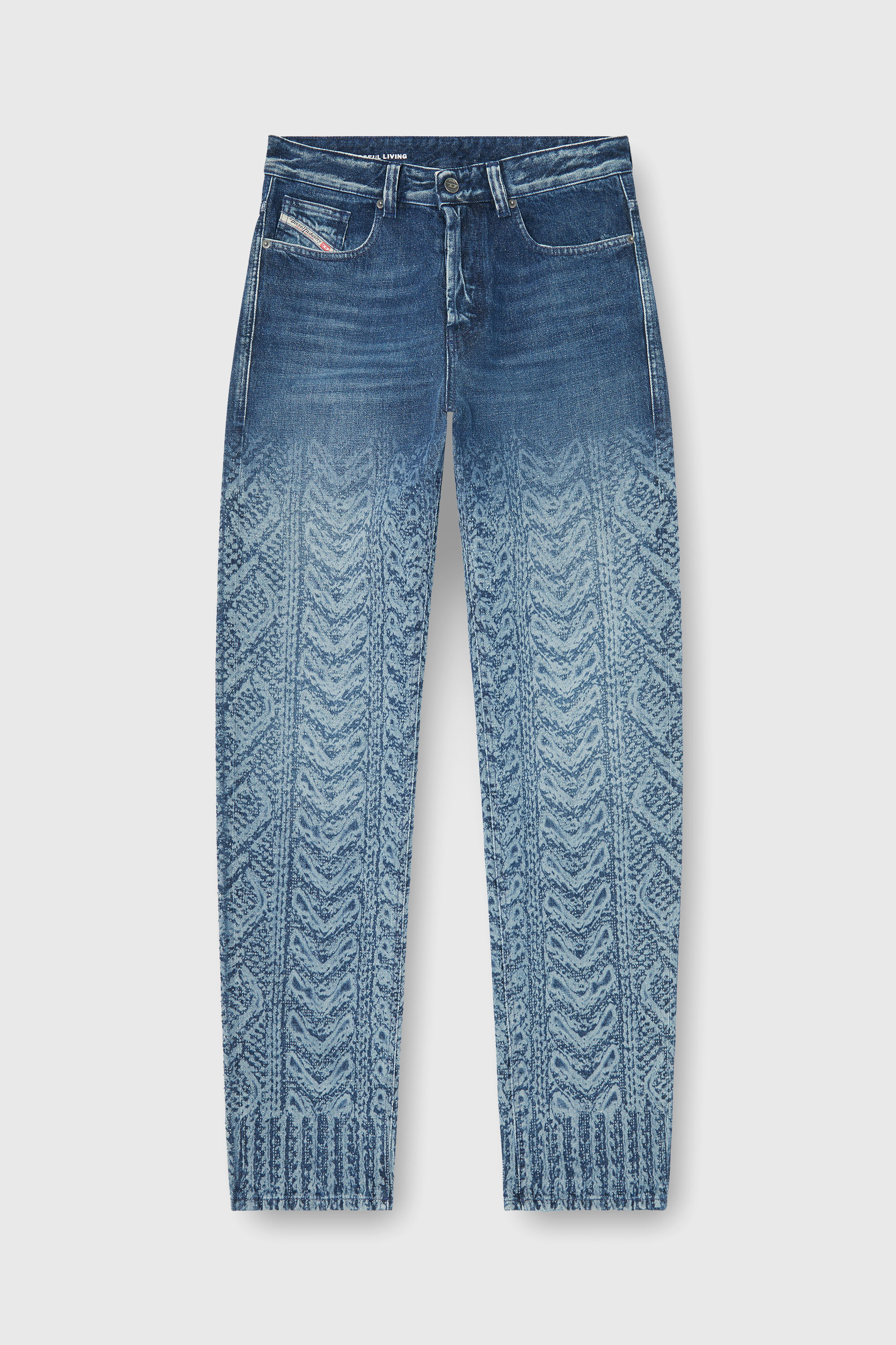 Diesel - Regular Jeans 2024 D-Macs 007EV Homme, Bleu Fonc&eacute; - Image 2
