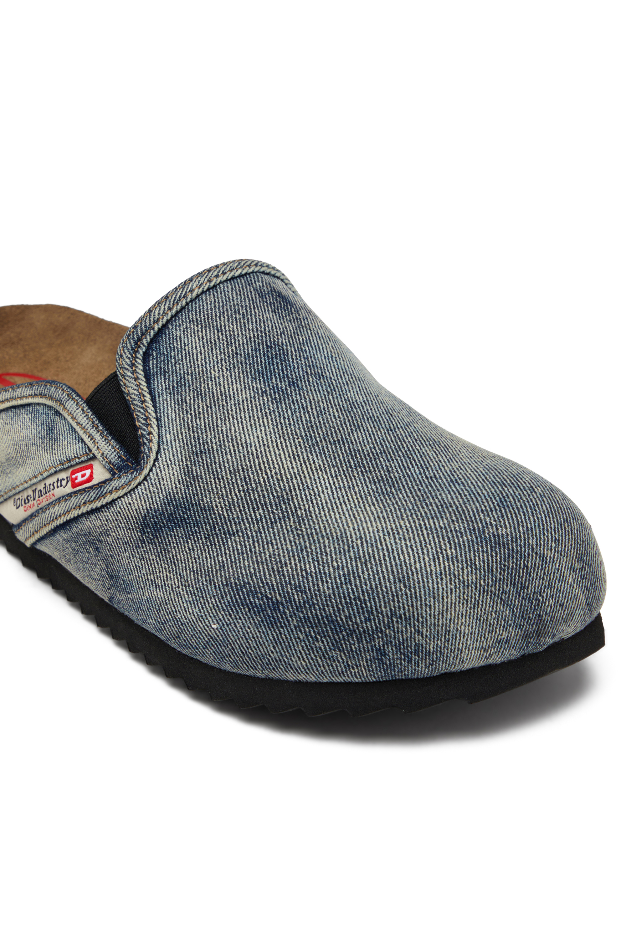 Diesel - D-WOODSTOCK SLIP-ON, Mule in denim Uomo in Blu - 7