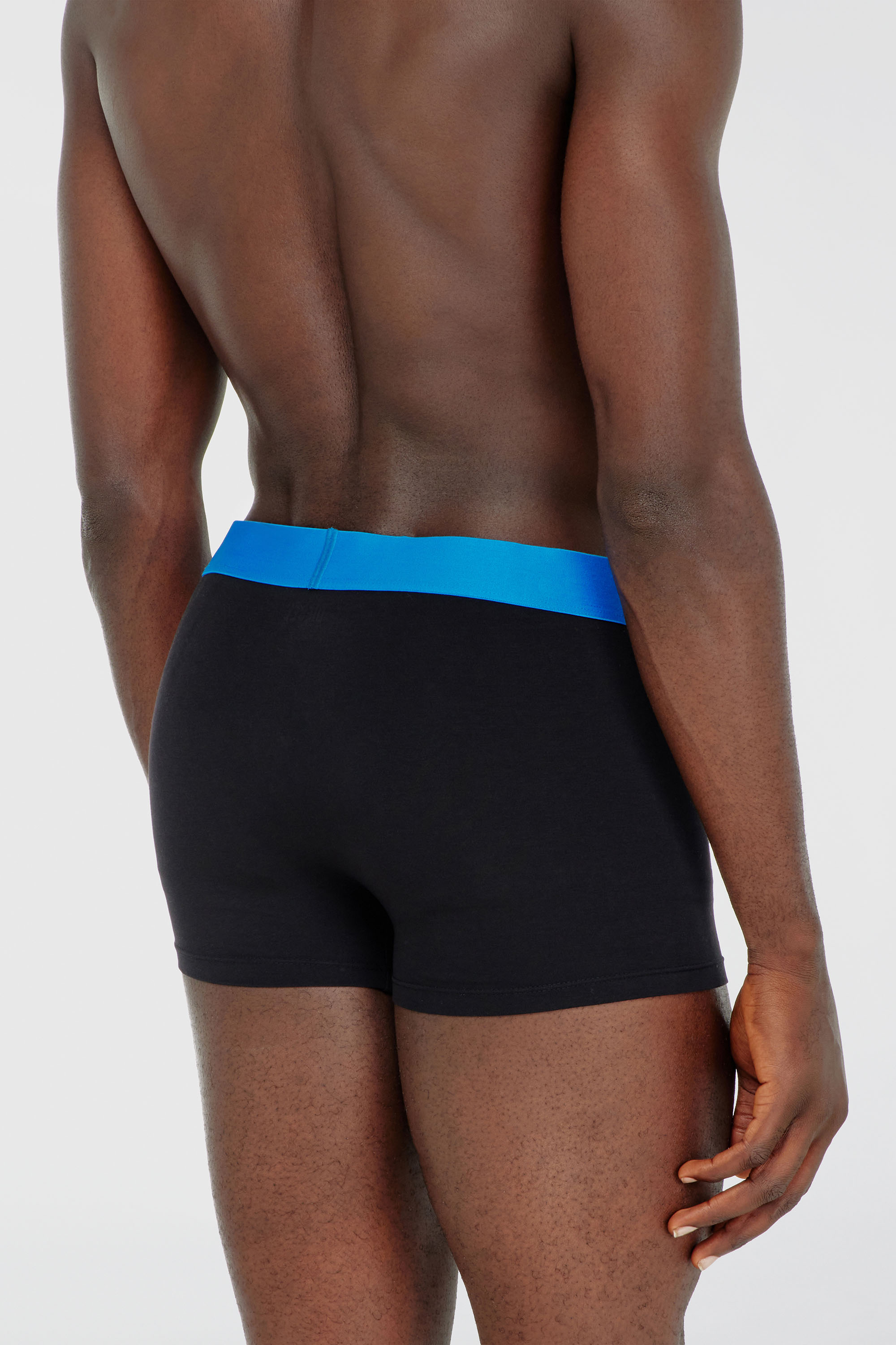 Diesel - DAMIEN-D-POP-3PACK-40, Set da tre boxer in cotone stretch Uomo in Nero - 4