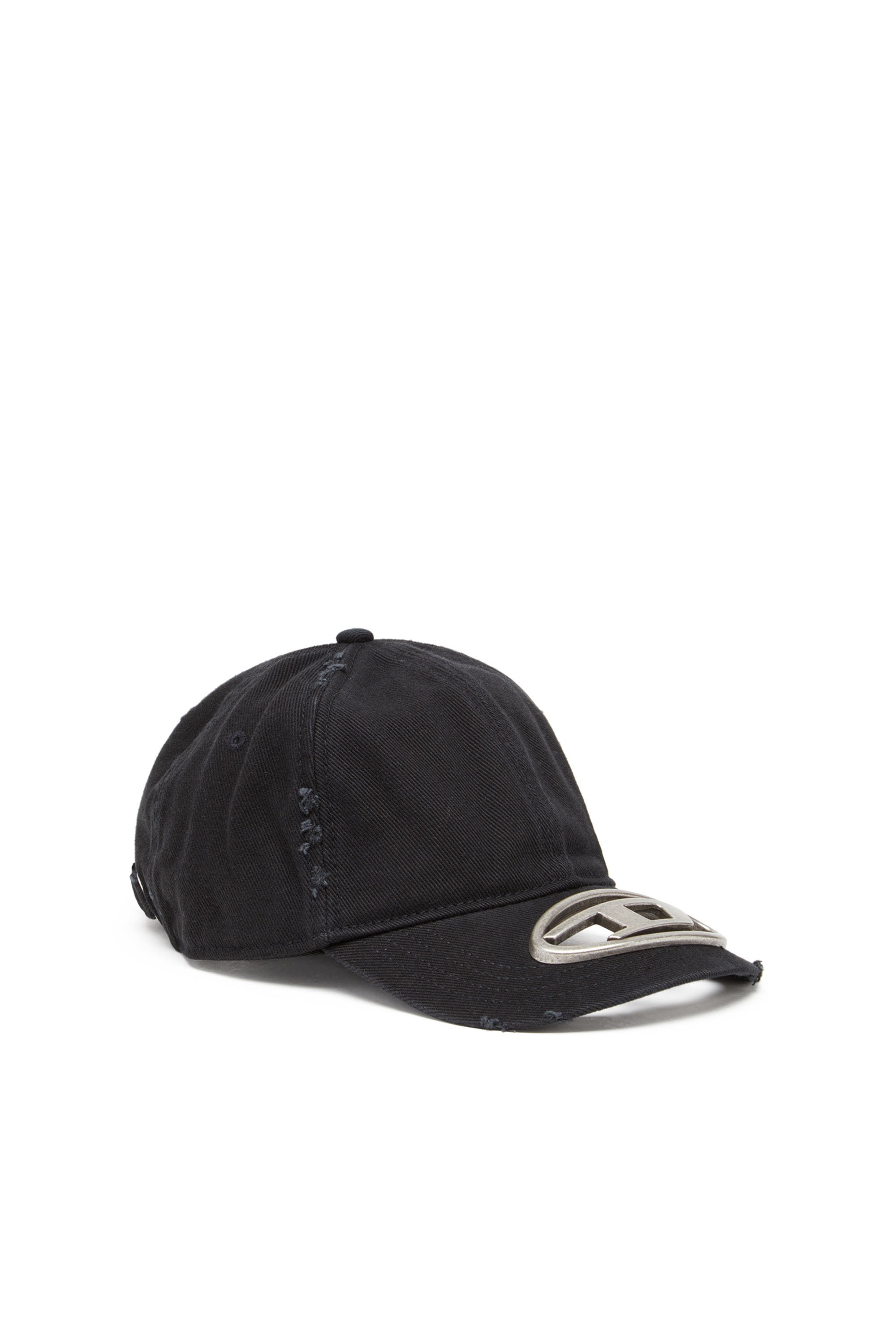 Diesel - C-BEAST-A1, Herren Basecap mit Oval D-Plakette aus Metall in Schwarz - 1