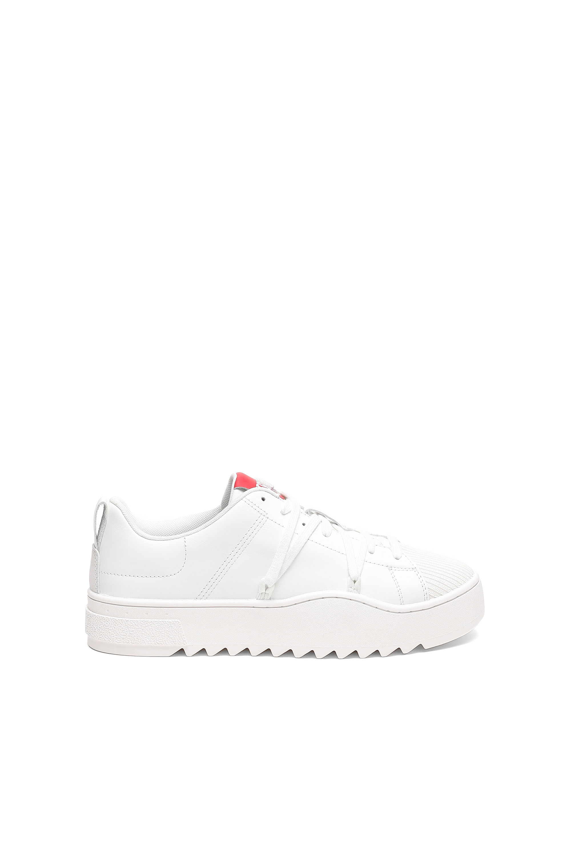 S-SHIKA LACEUP, Blanc/Rouge - Baskets