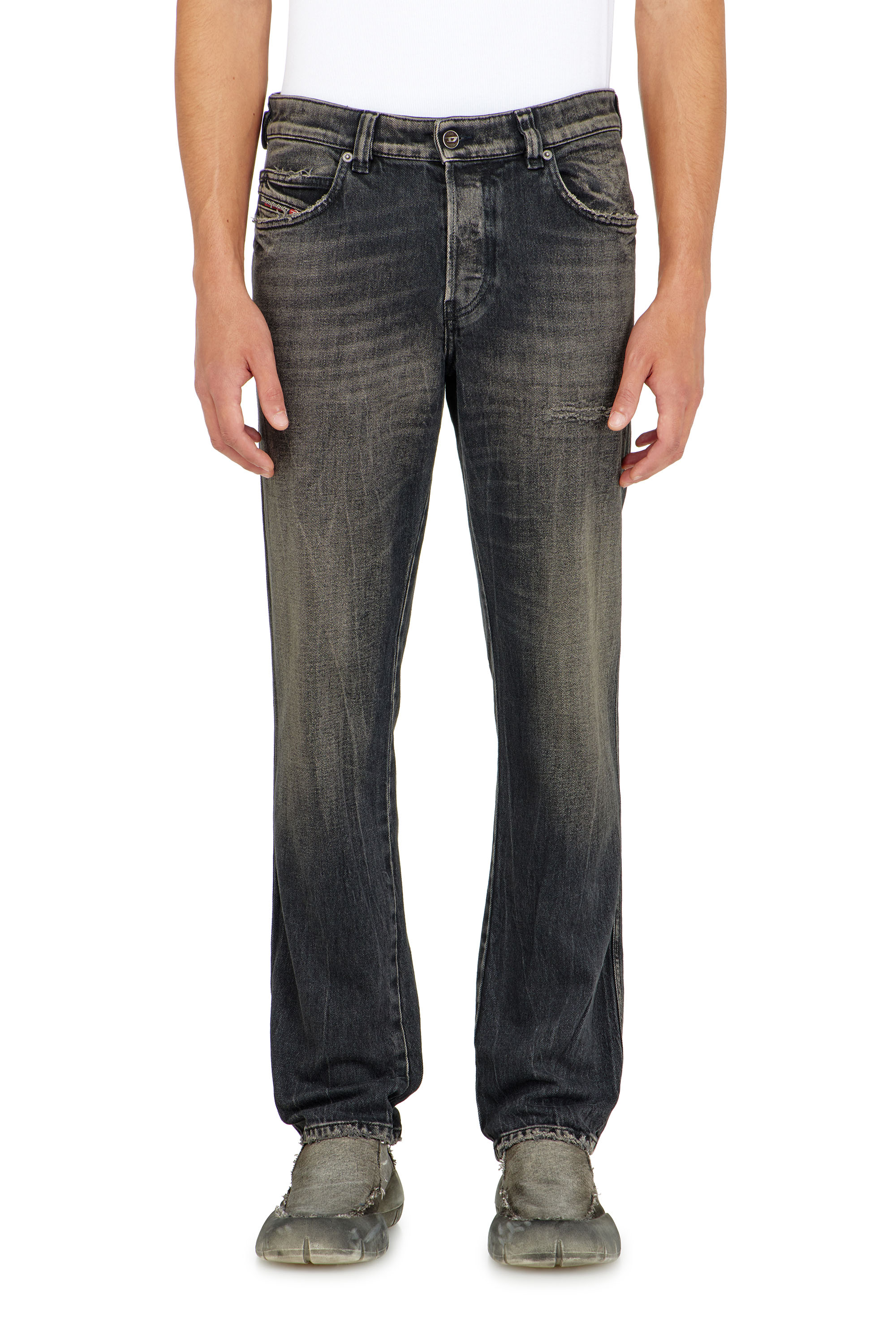 Diesel - Slim Jeans 1993 D-Vyl 09P46 Homme, Noir/Gris fonc&eacute; - Image 1