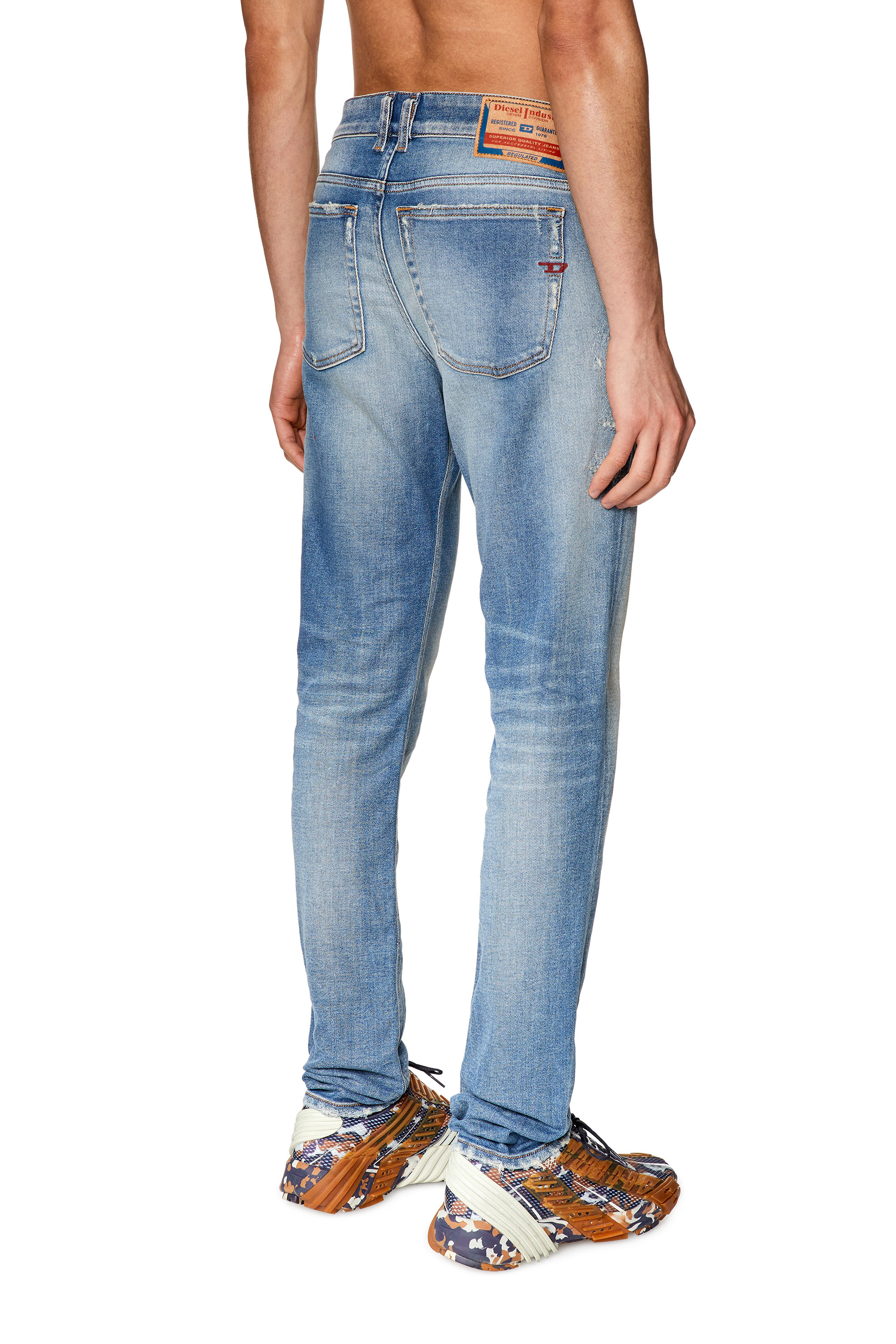 Diesel - Skinny Jeans 1979 Sleenker 09G26, Blu Chiaro - Image 2