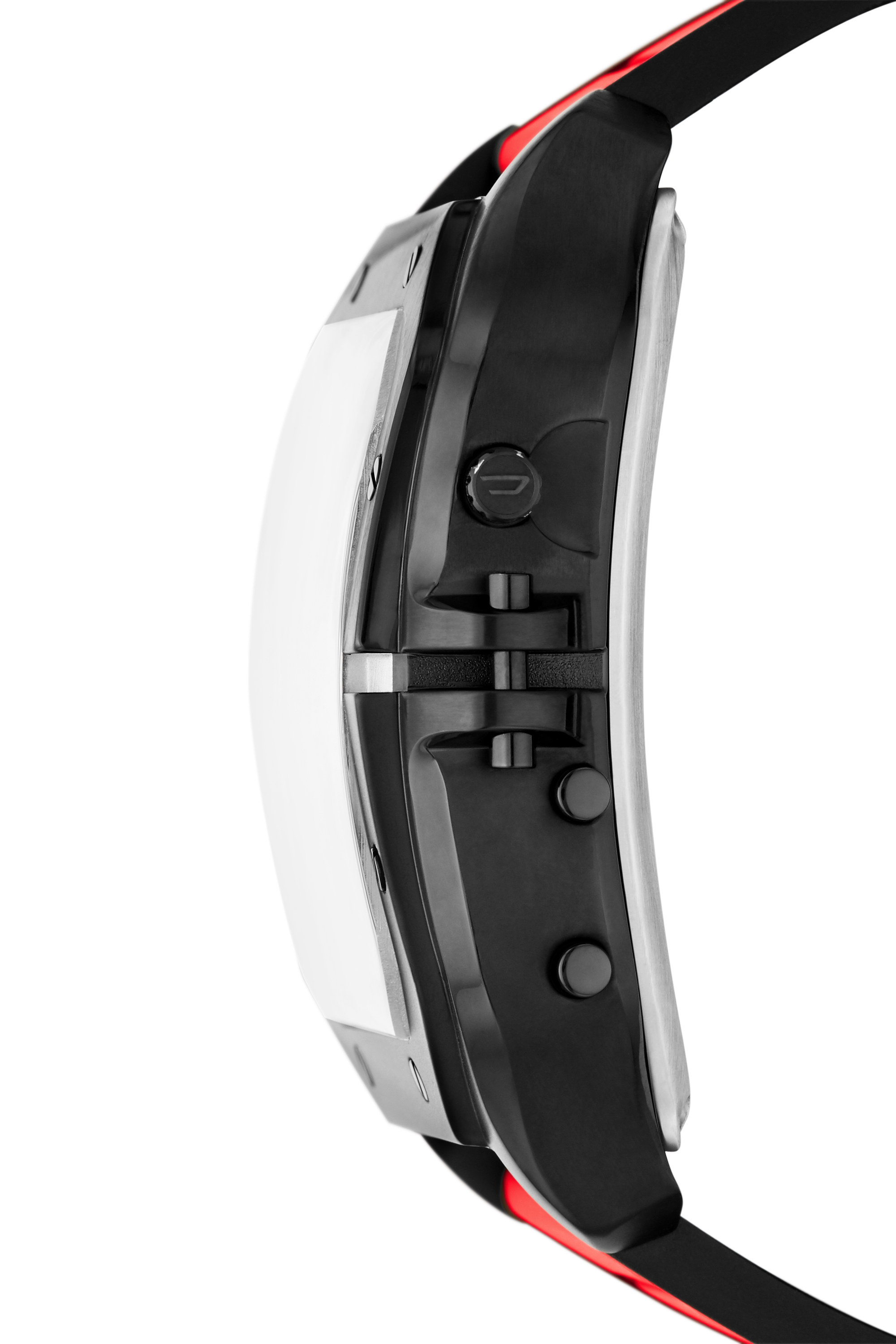 Diesel - DZ7453, Montre Clasher analogique-num&eacute;rique rouge Homme in Rouge - 3