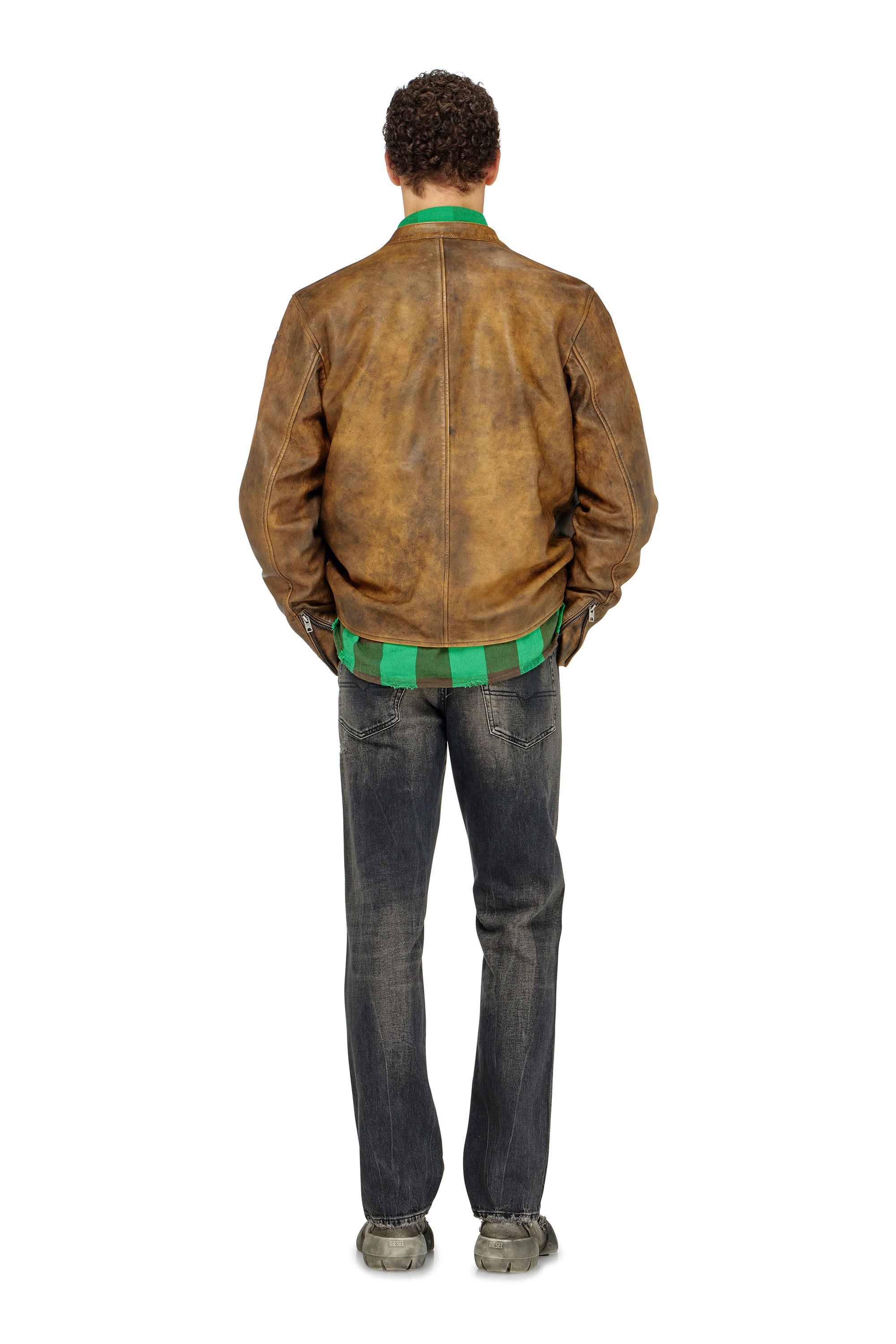 Diesel - Slim Jeans 1993 D-Vyl 09P46 Homme, Noir/Gris fonc&eacute; - Image 4