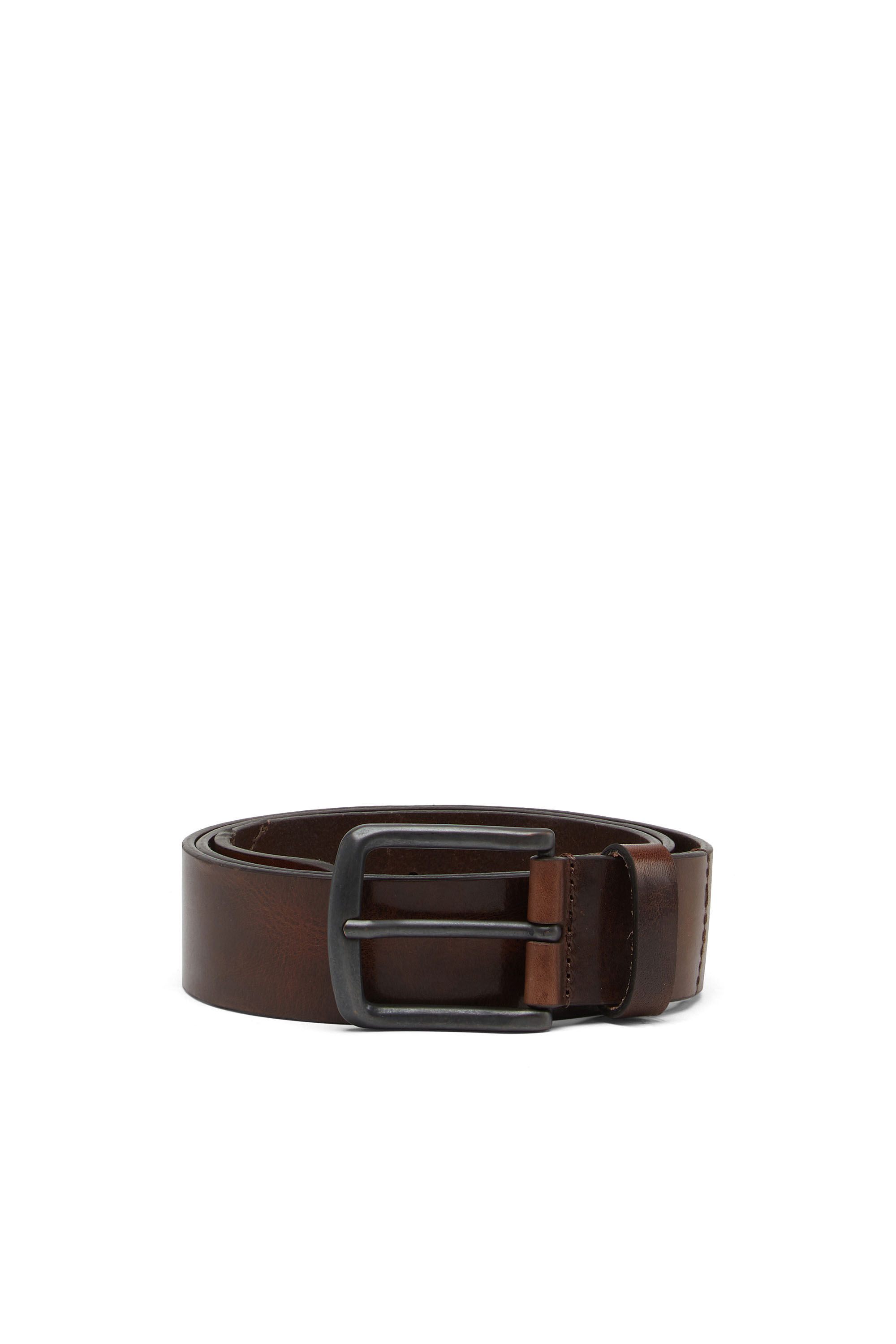B-LINE, Cuir Marron - Ceintures