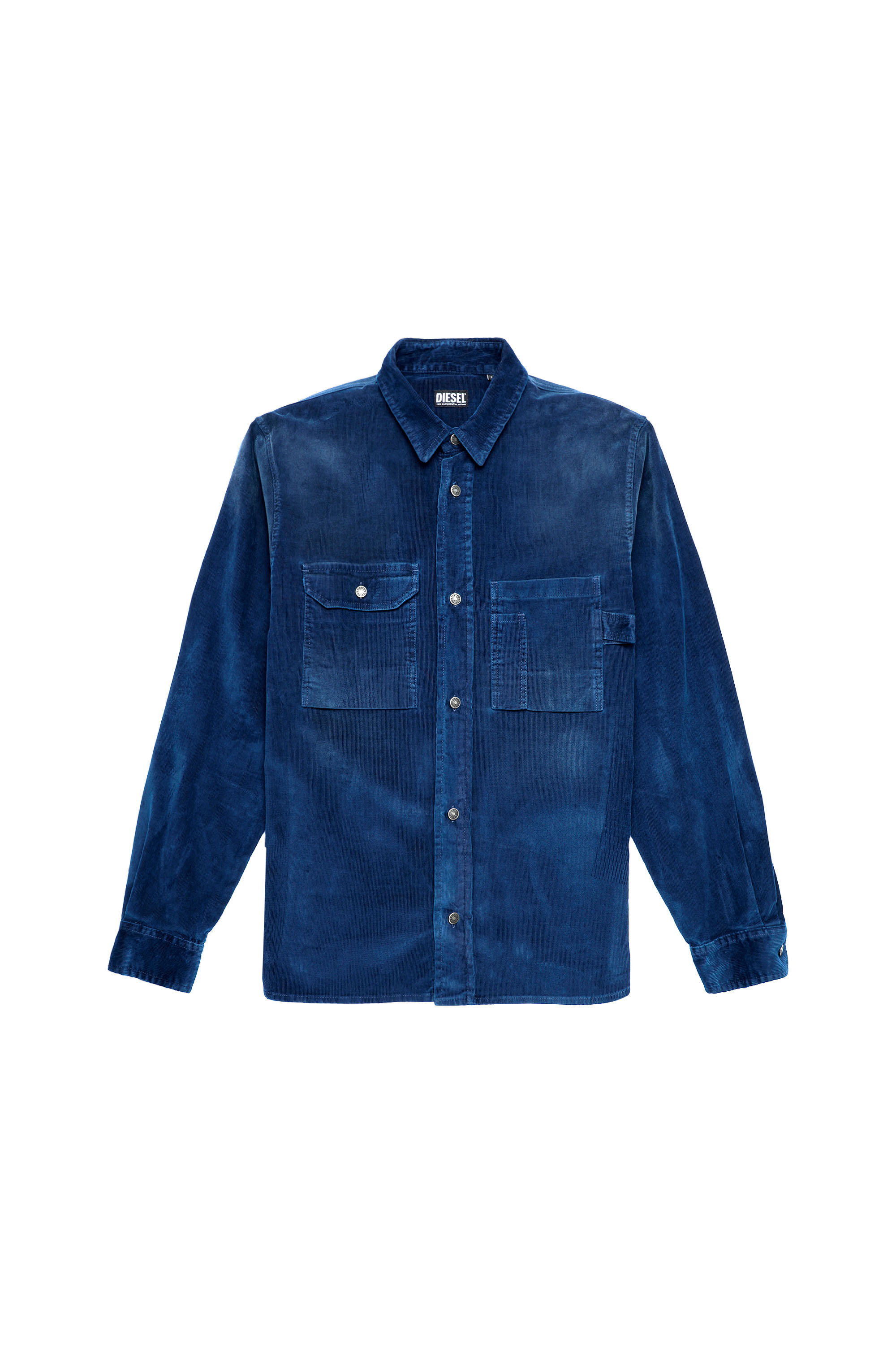 S-BUN-CORD, Blue - Shirts