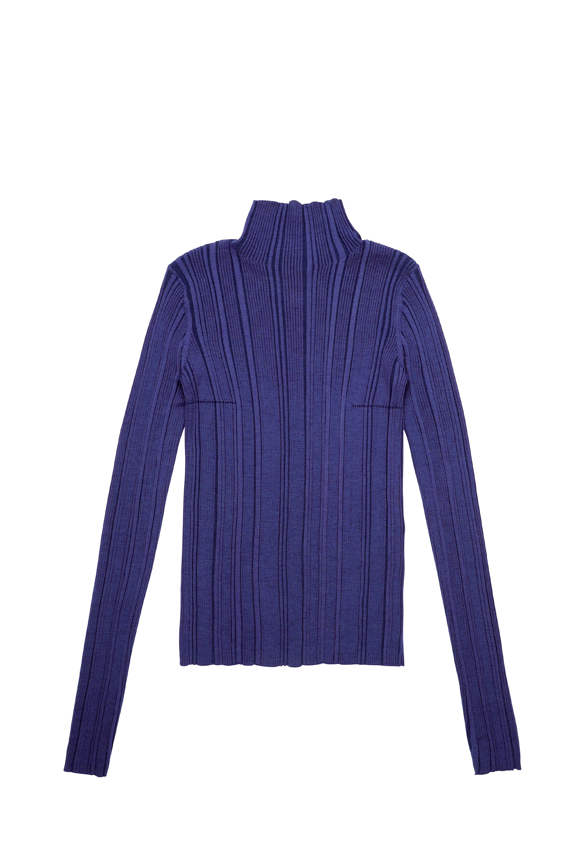 M-ALBERTA, Violet Foncé - Pull Maille