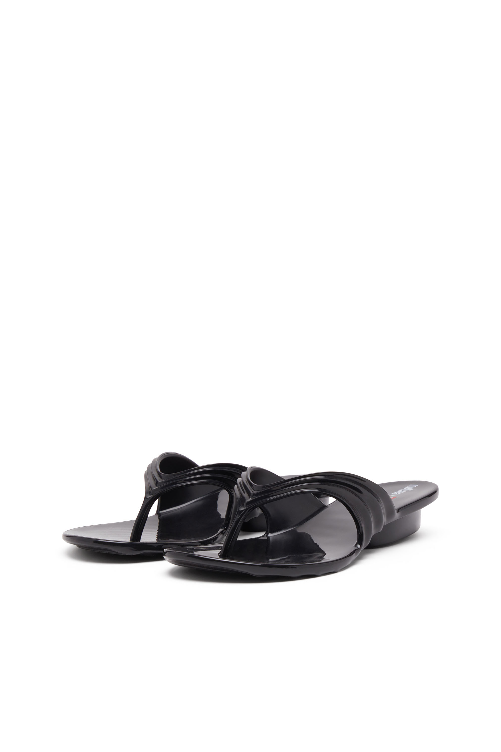Diesel - MELISSA QUANTUM THONG, Infradito in Melflex® Donna in Nero - 9