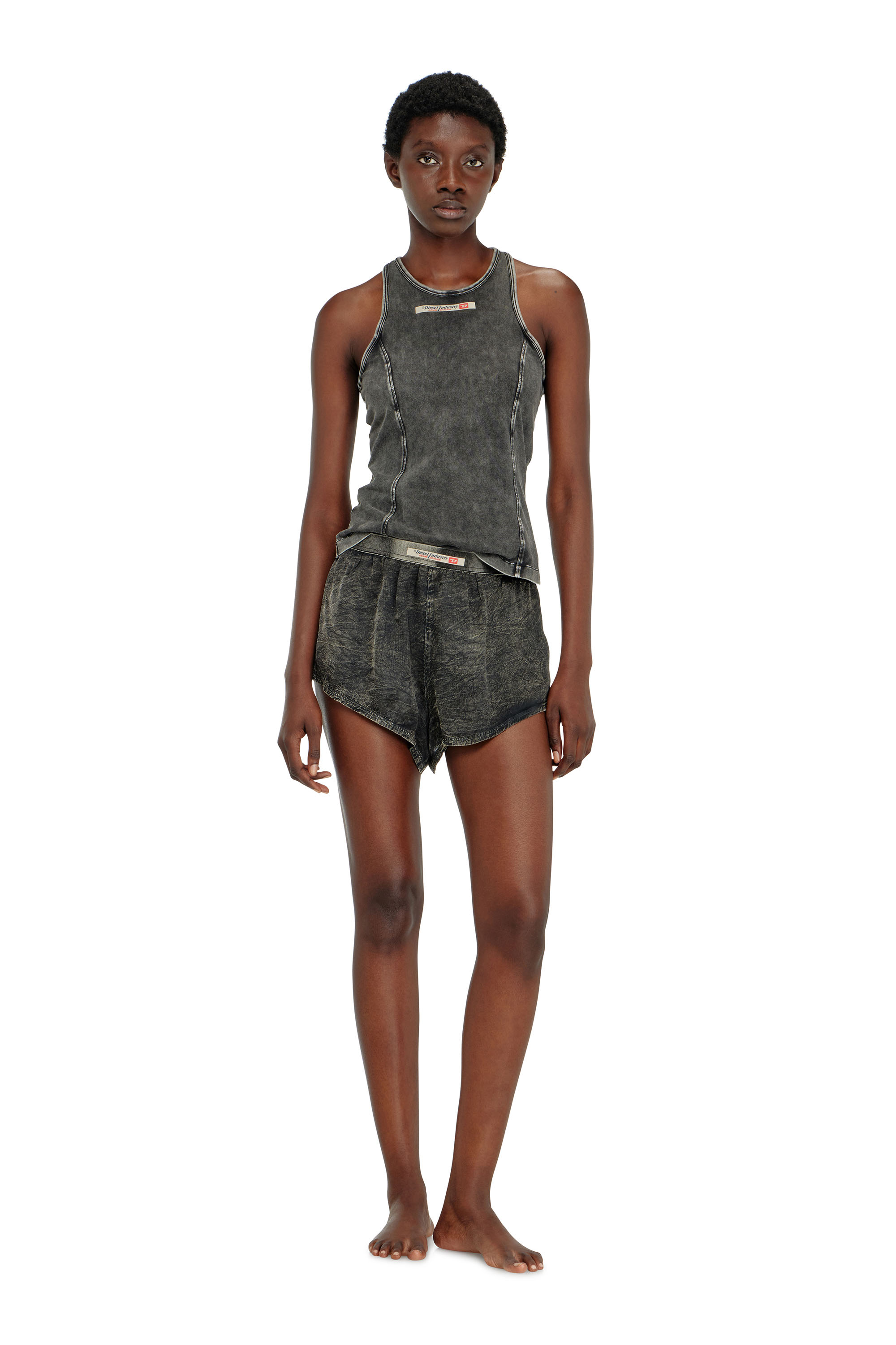 Diesel - IRENE-DNM, Damen Tanktop aus Baumwolle in null - 1