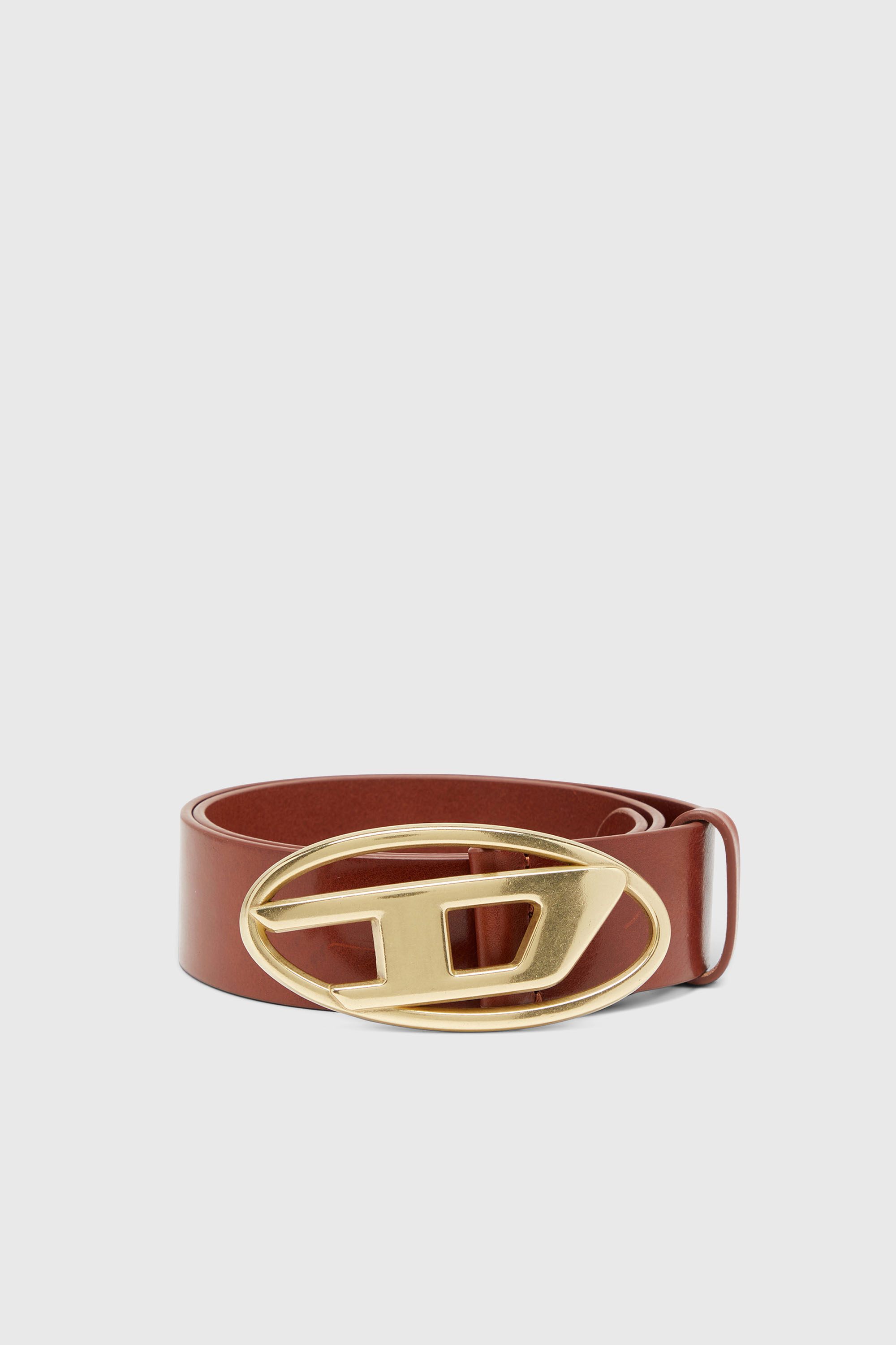 Diesel - B-1DR W, Ceinture 4 cm en cuir avec boucle D ovale Mixte in Polychrome - 1