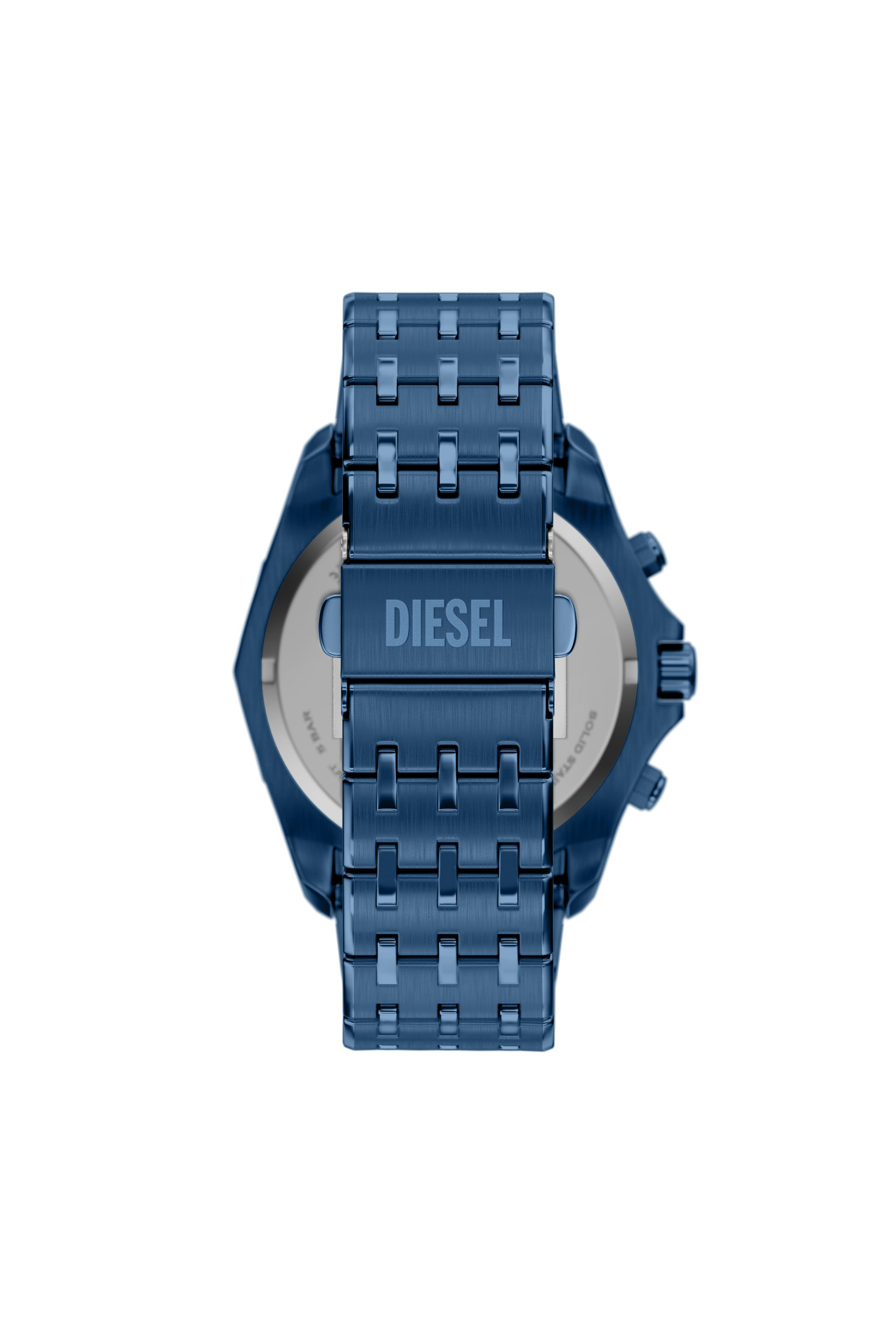 Diesel - DZ4705 WATCH, Montre Stinger en acier inoxydable bleu Homme in Bleu - 2