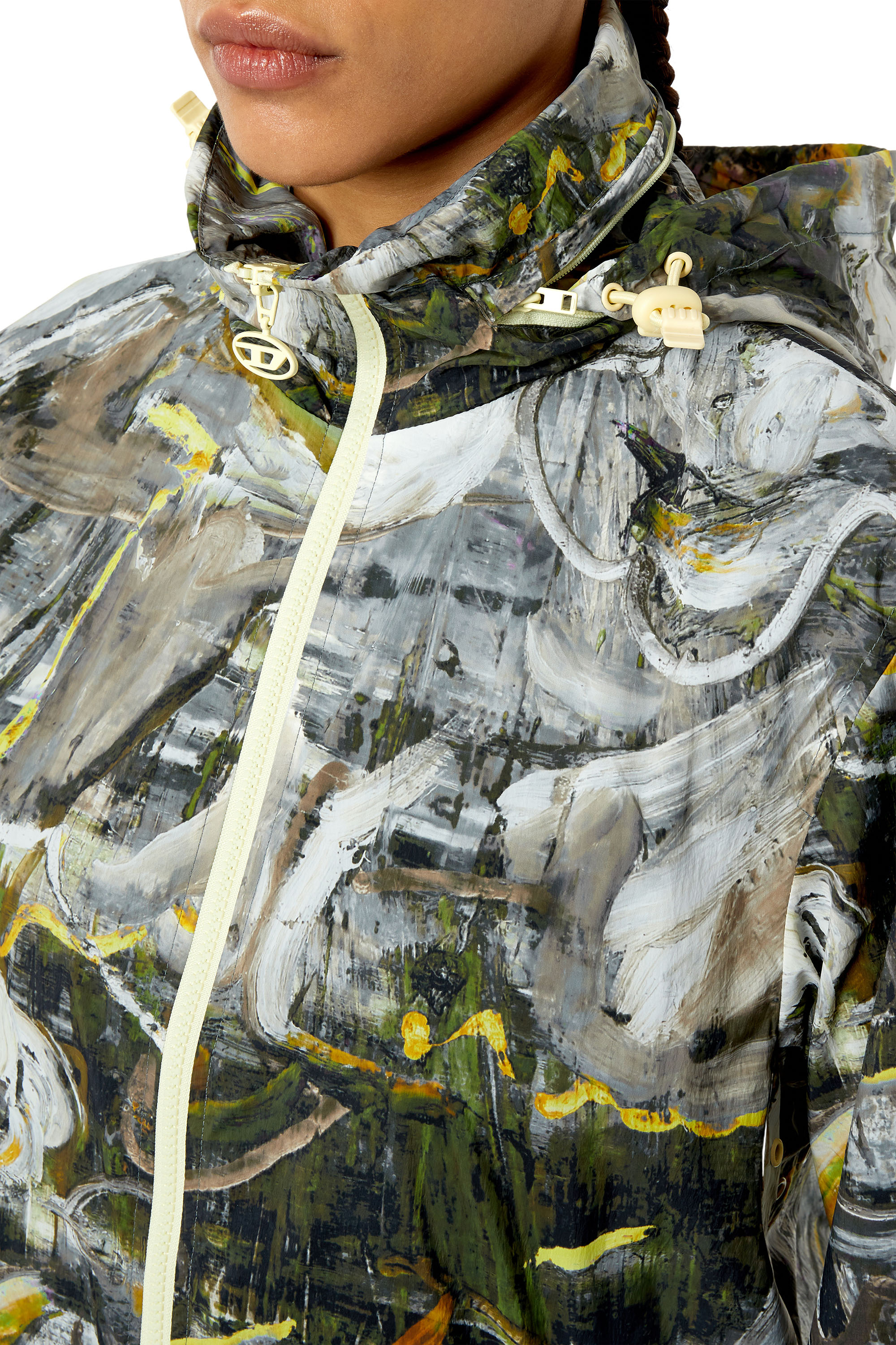 Diesel - J-WARREL-PRINT, Schwarz/Weiss - Image 5