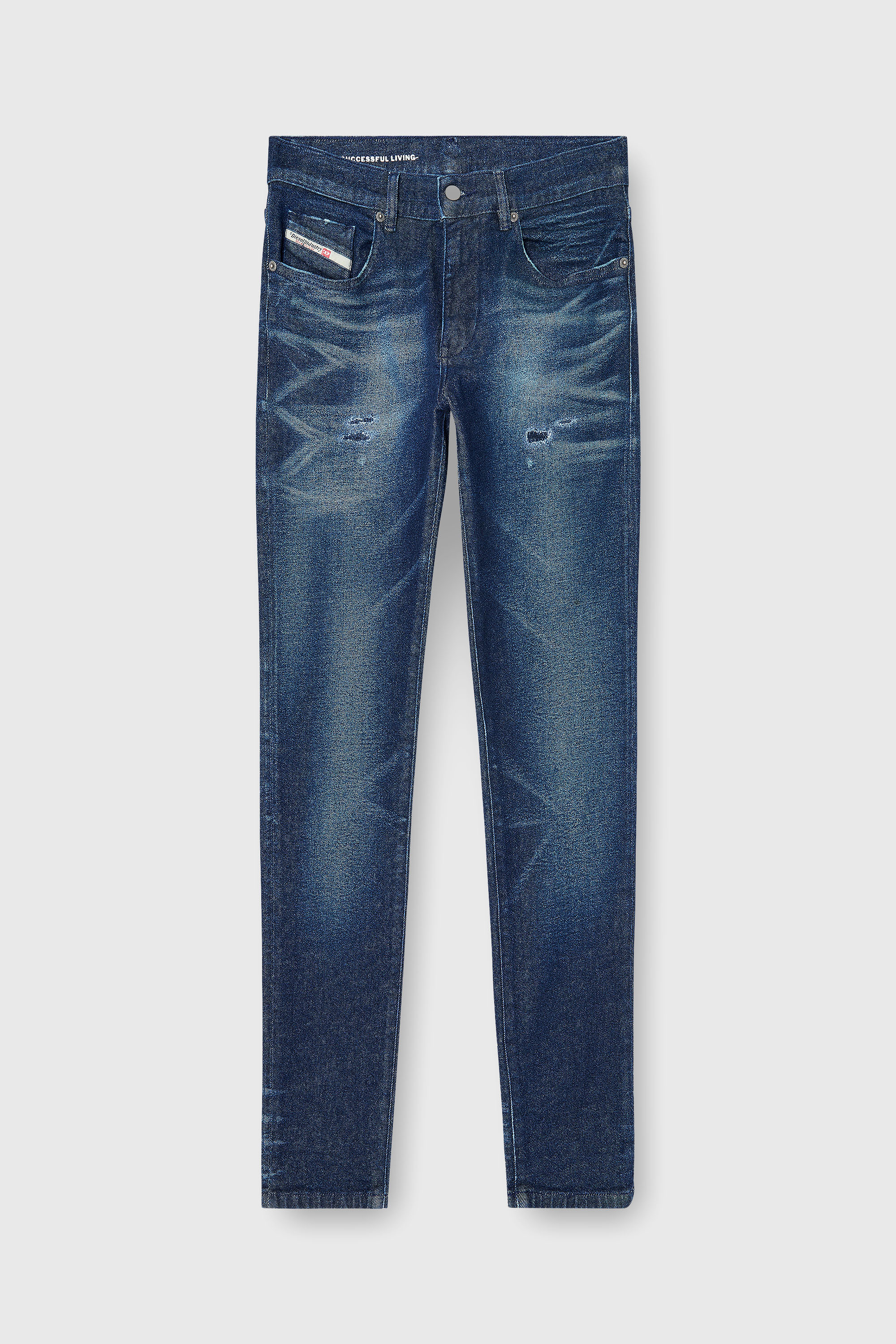 Diesel - Herren Slim Jeans 2019 D-Strukt 0KBBU, Dunkelblau - 6