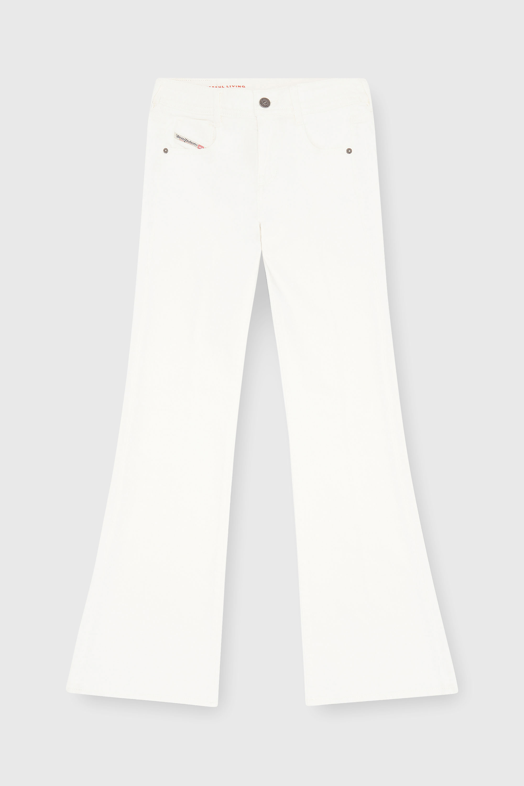 Diesel - Bootcut Jeans 1969 D-Ebbey 09D63 Femme, Blanc - Image 2