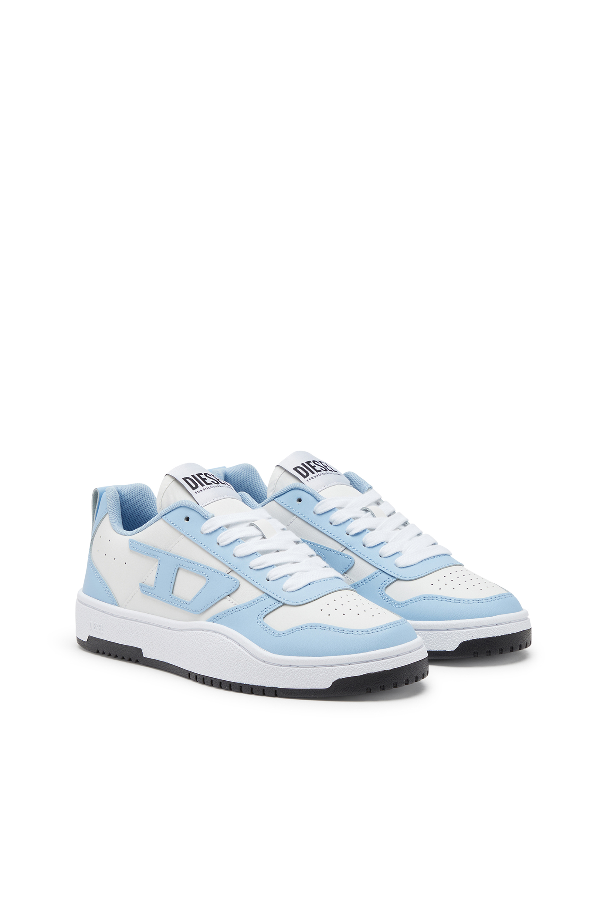 Diesel - S-UKIYO V2 LOW W, Femme S-Ukiyo Low-Sneakers basses en cuir et nylon in Polychrome - Image 2