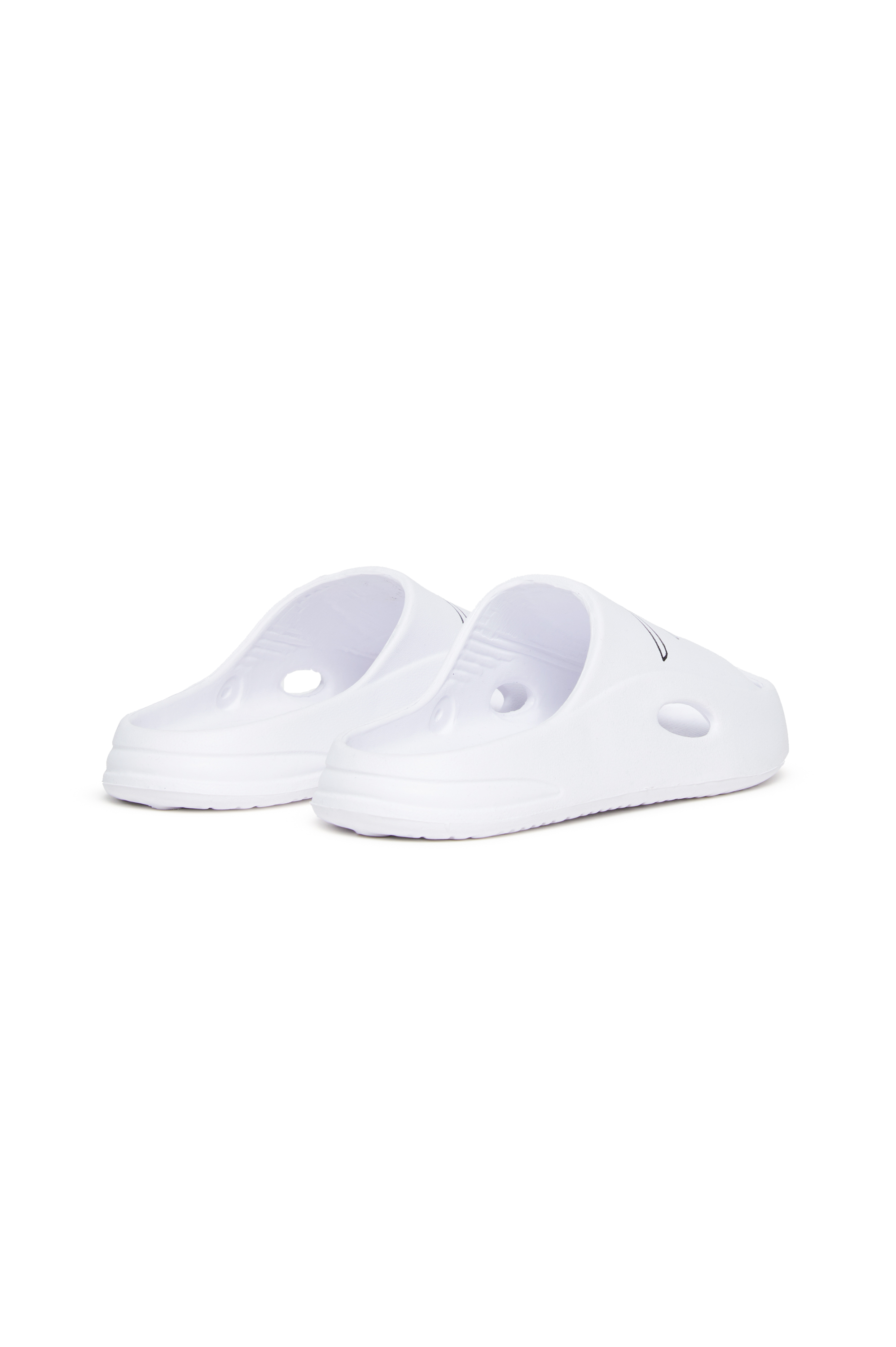 Diesel - SA-CHUNCKY D, Ciabatte da piscina in EVA con logo stampato Unisex in Bianco - 3