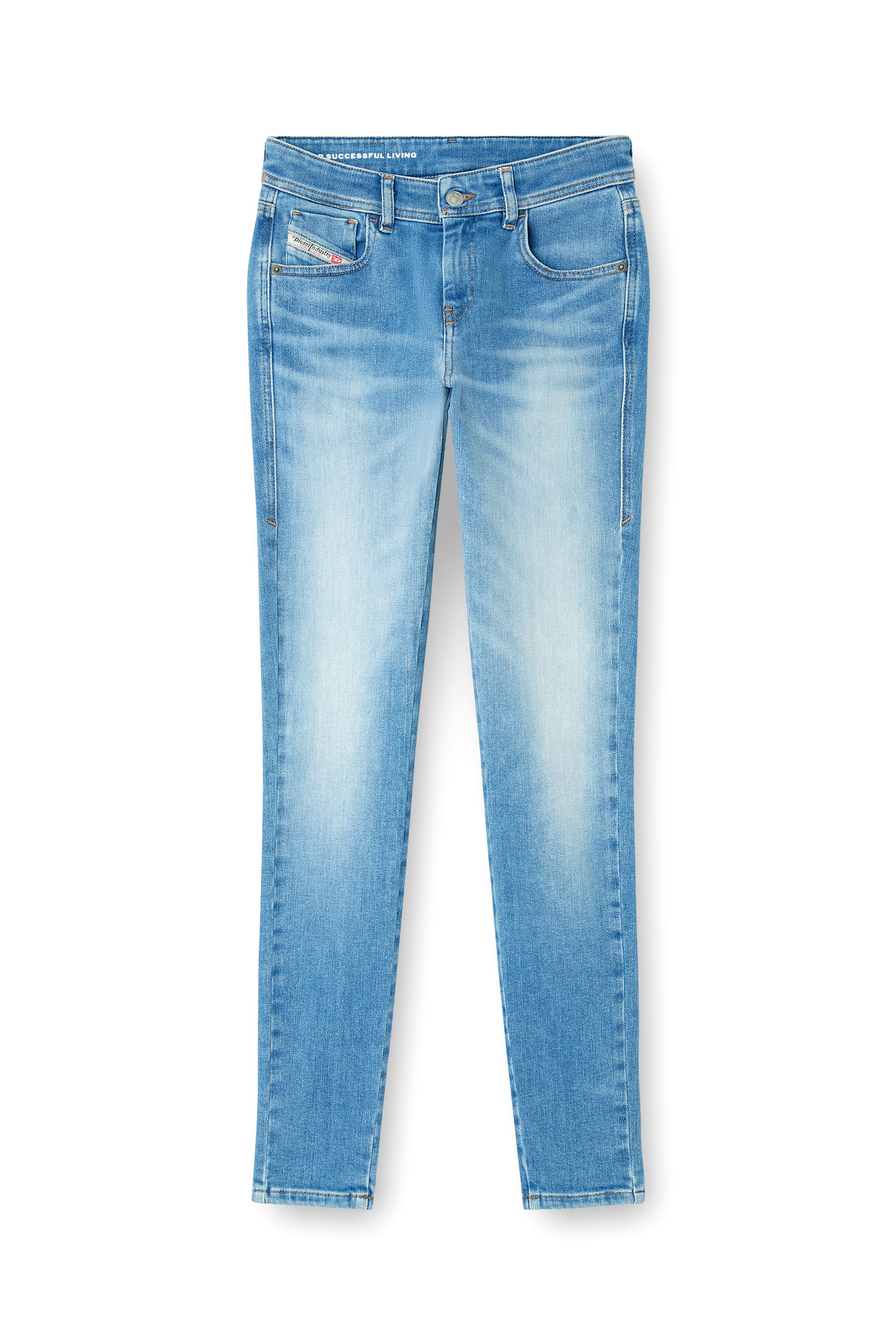Diesel - Damen Skinny Jeans 2017 Slandy 09L94, Hellblau - 6