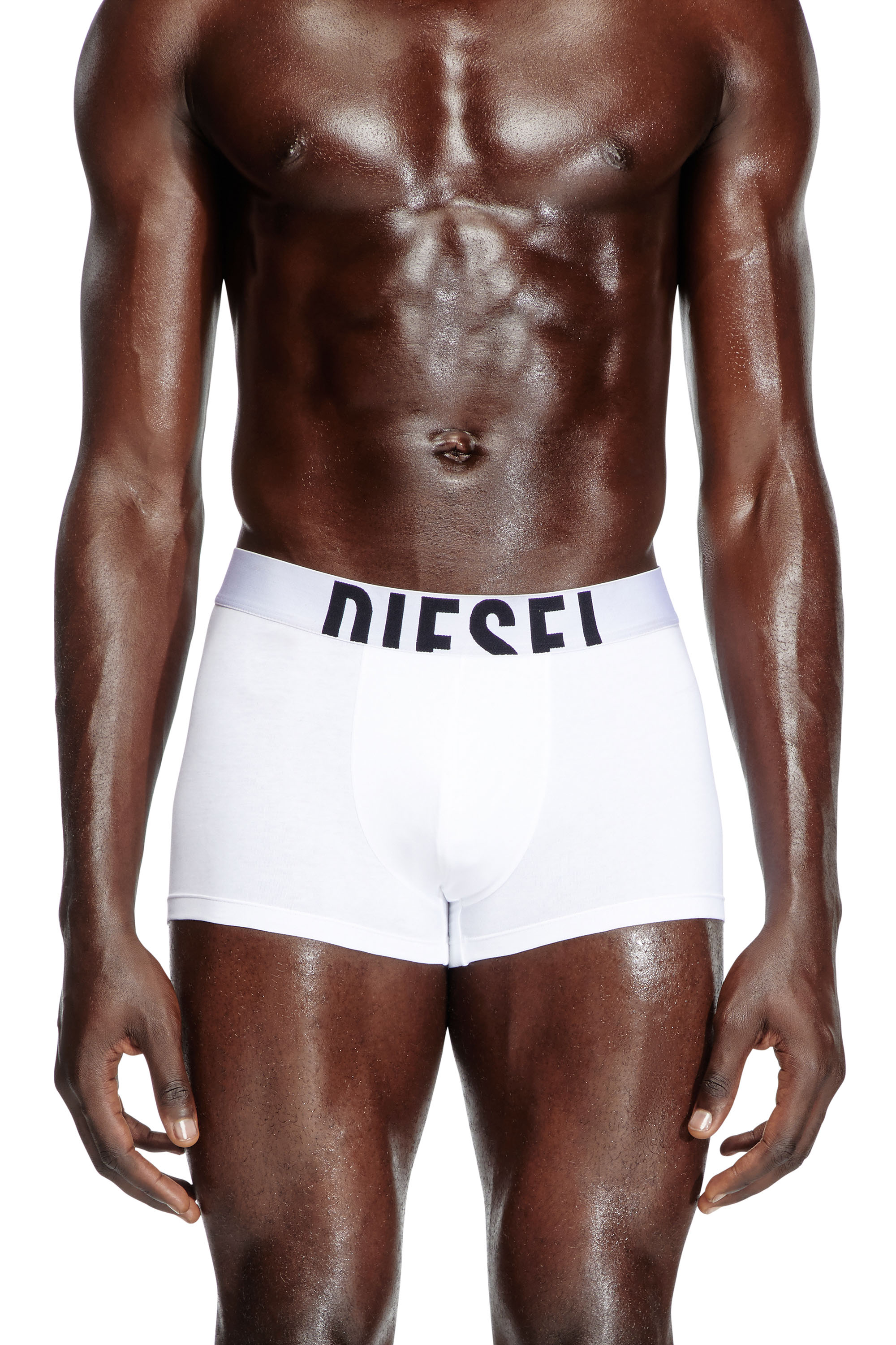 Diesel - DAMIEN-D-POP-3PACK-40, Set di tre boxer in cotone stretch Uomo in Multicolor - 3