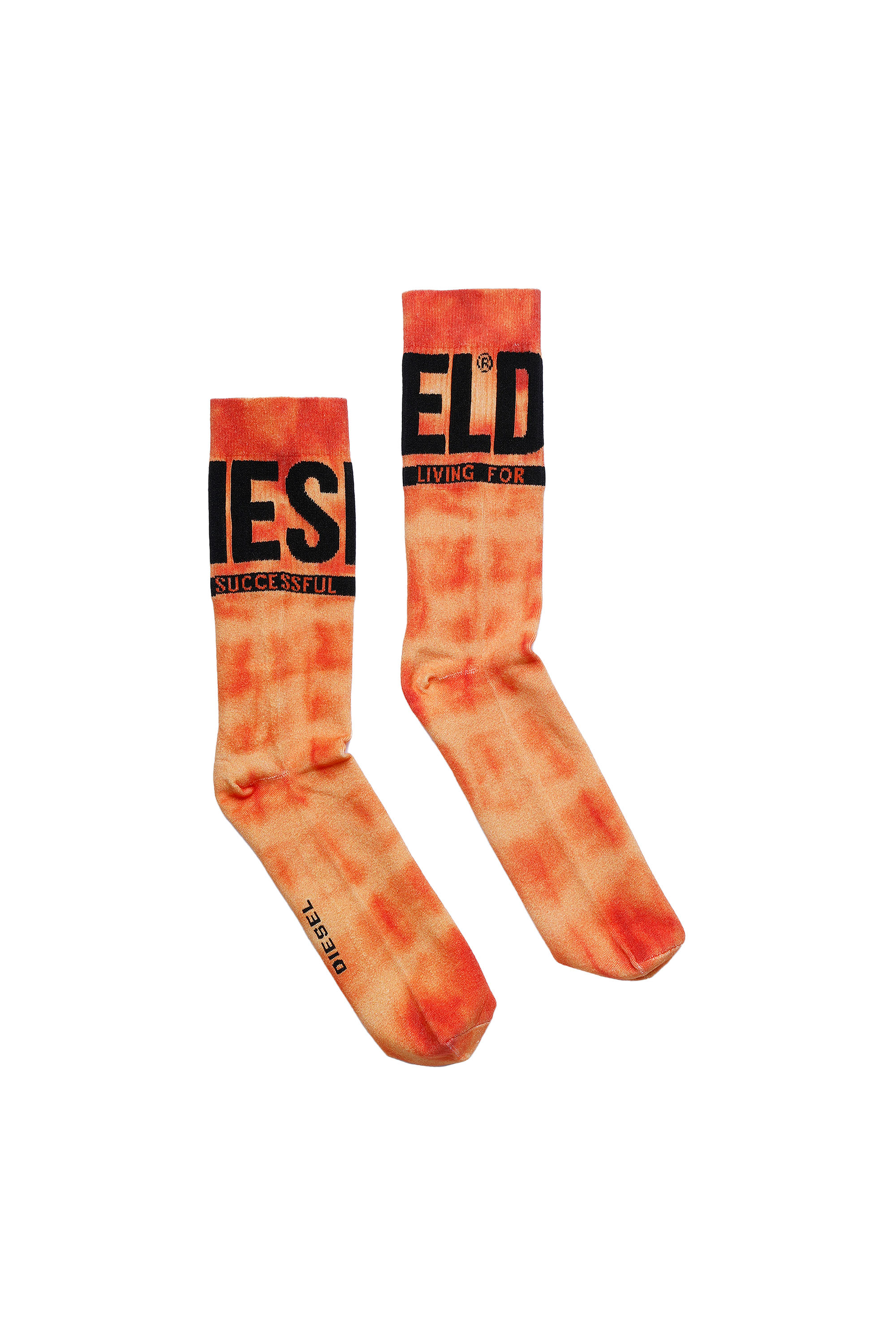 SKM-HERMINE, Orange - Socks