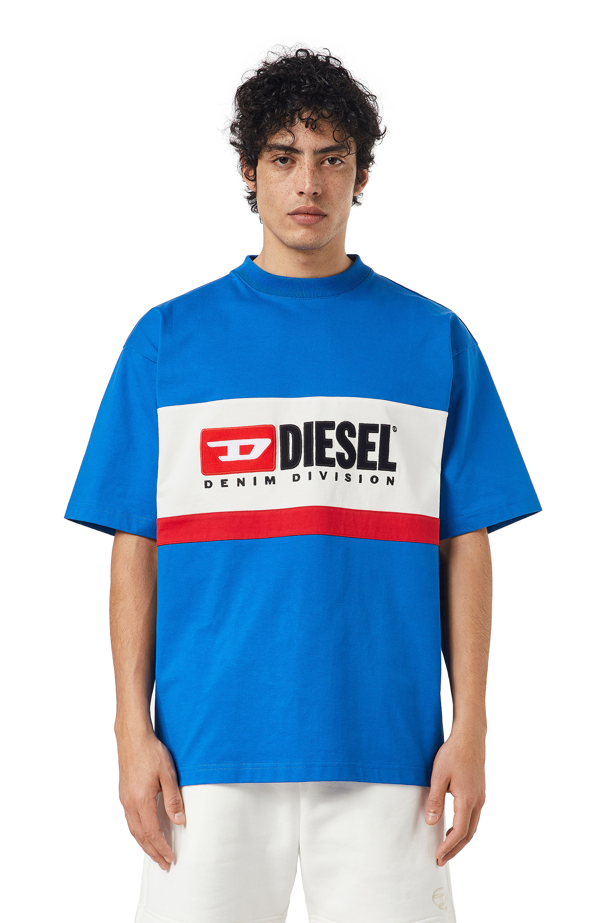 Diesel - T-STREAP-DIVISION, Bleu - Image 3