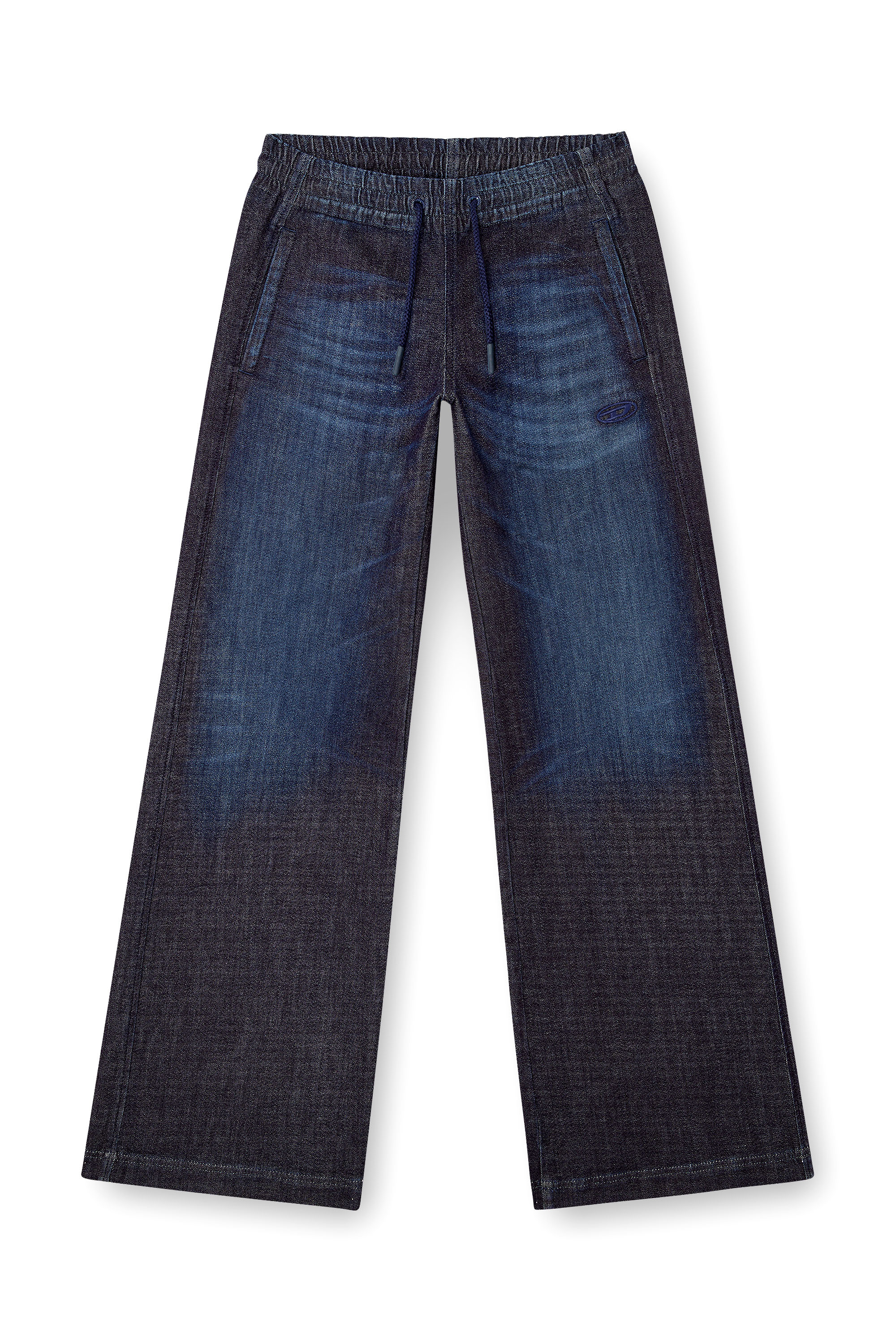 Diesel - Relaxed 2078 D-Ainty Joggjeans® 09L11 Femme, Bleu Foncé - Image 3