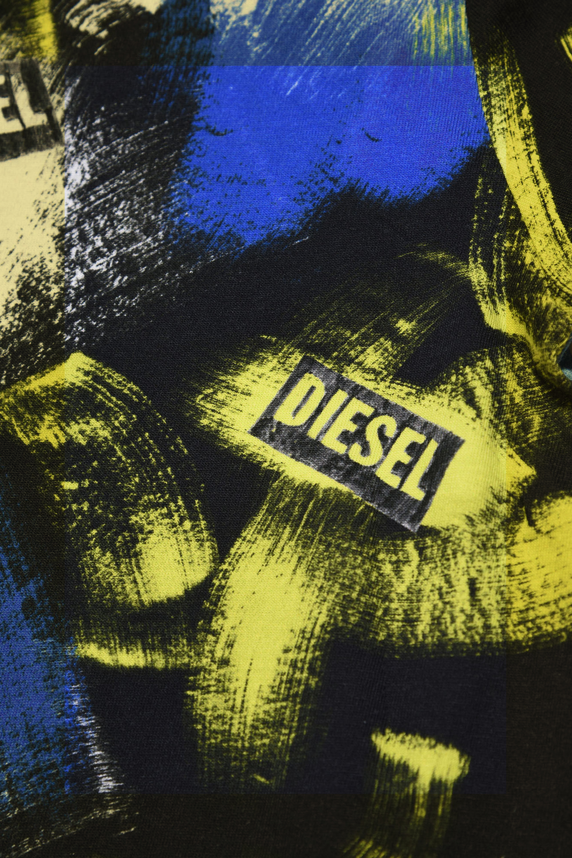 Diesel - TERRYB, Schwarz/Gelb - Image 3