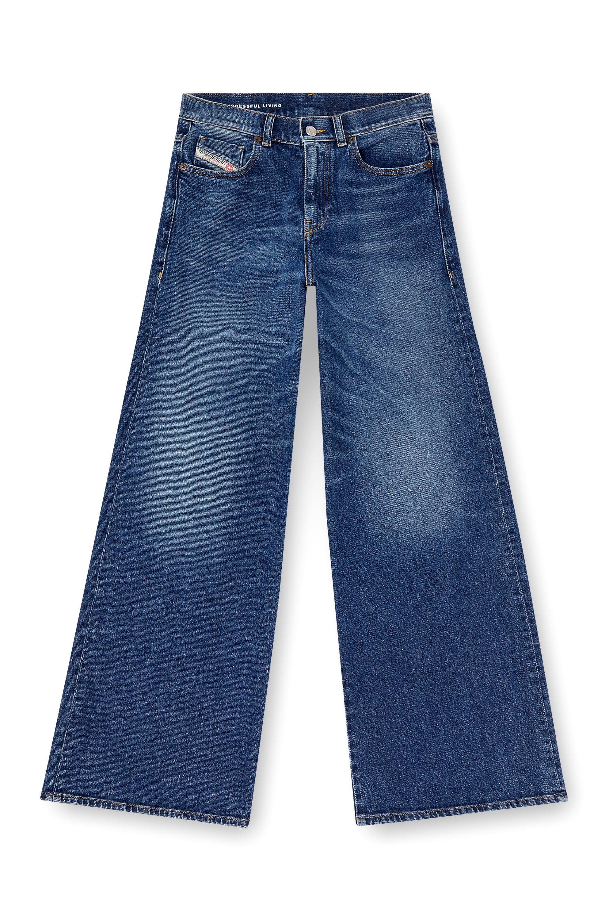 Diesel - Woman's Flare Jeans 1978 D-Akemi 09L21, Dark Blue - 5