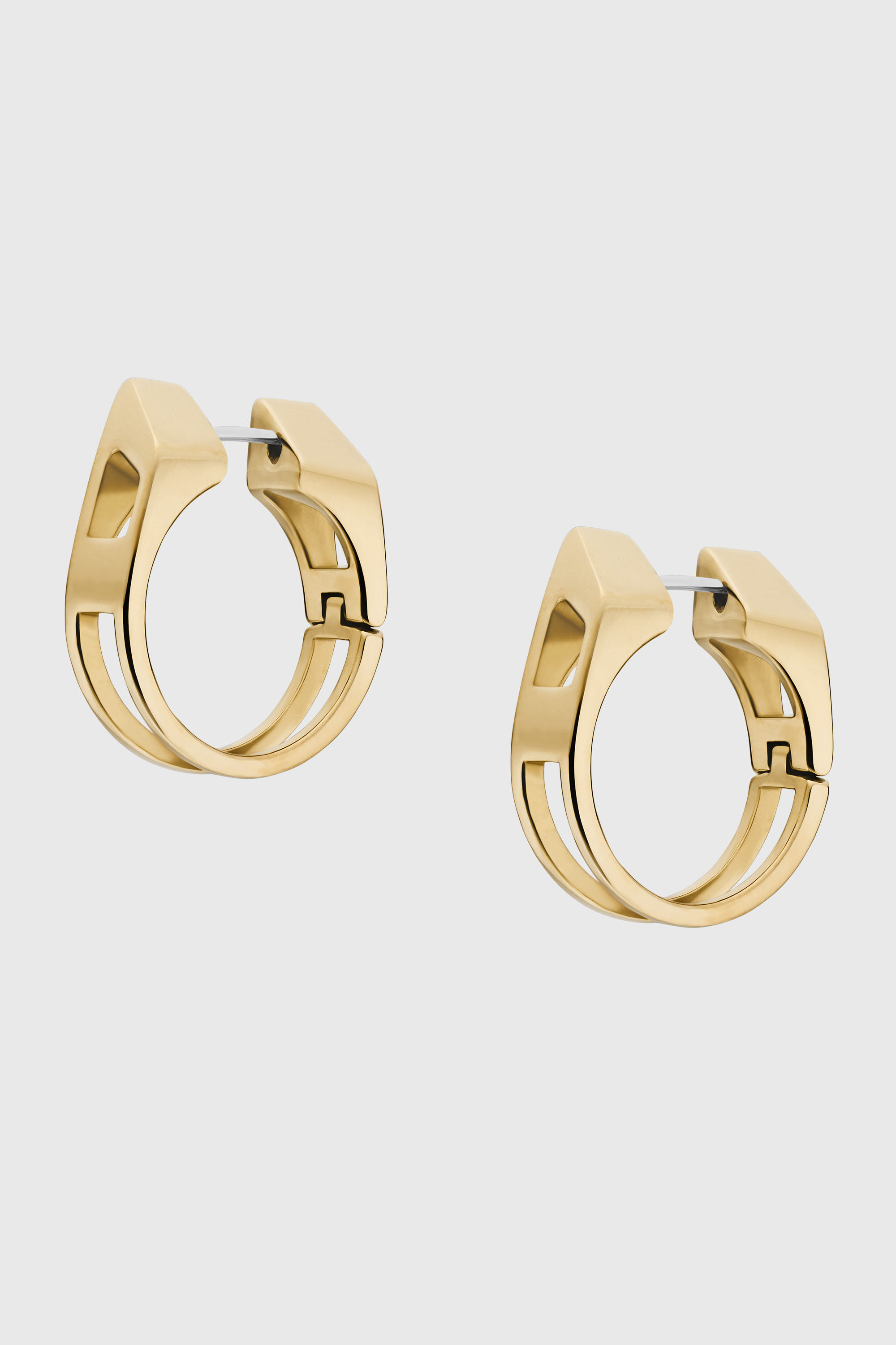 Diesel - DX1671710 JEWELLERY, Cr&eacute;oles en acier inoxydable dor&eacute; Mixte in Dor&eacute; - 2