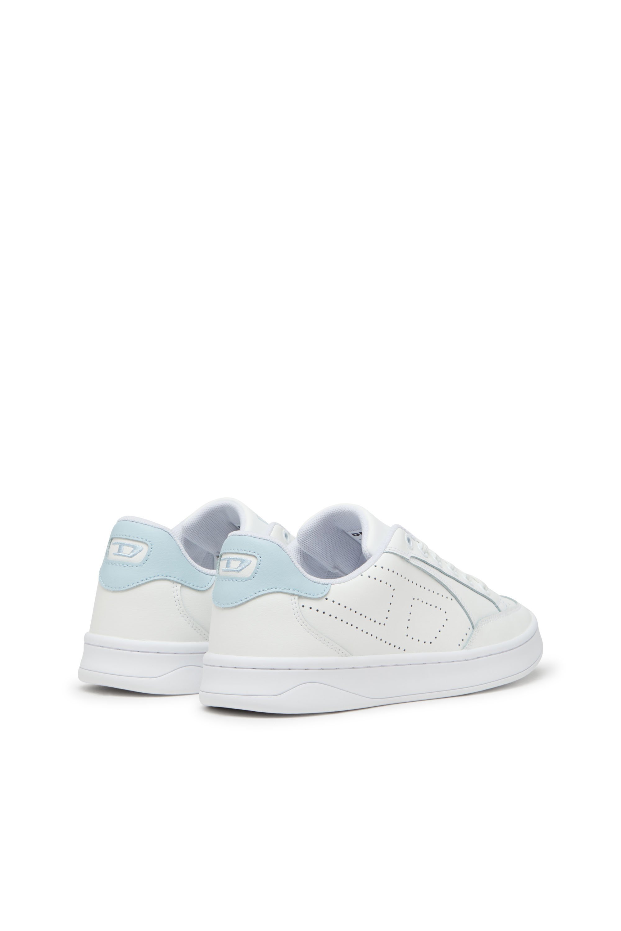 Diesel - S-DAKOTA LOW W, S-Dakota-Sneaker in pelle con logo perforato Donna in Multicolor - 3