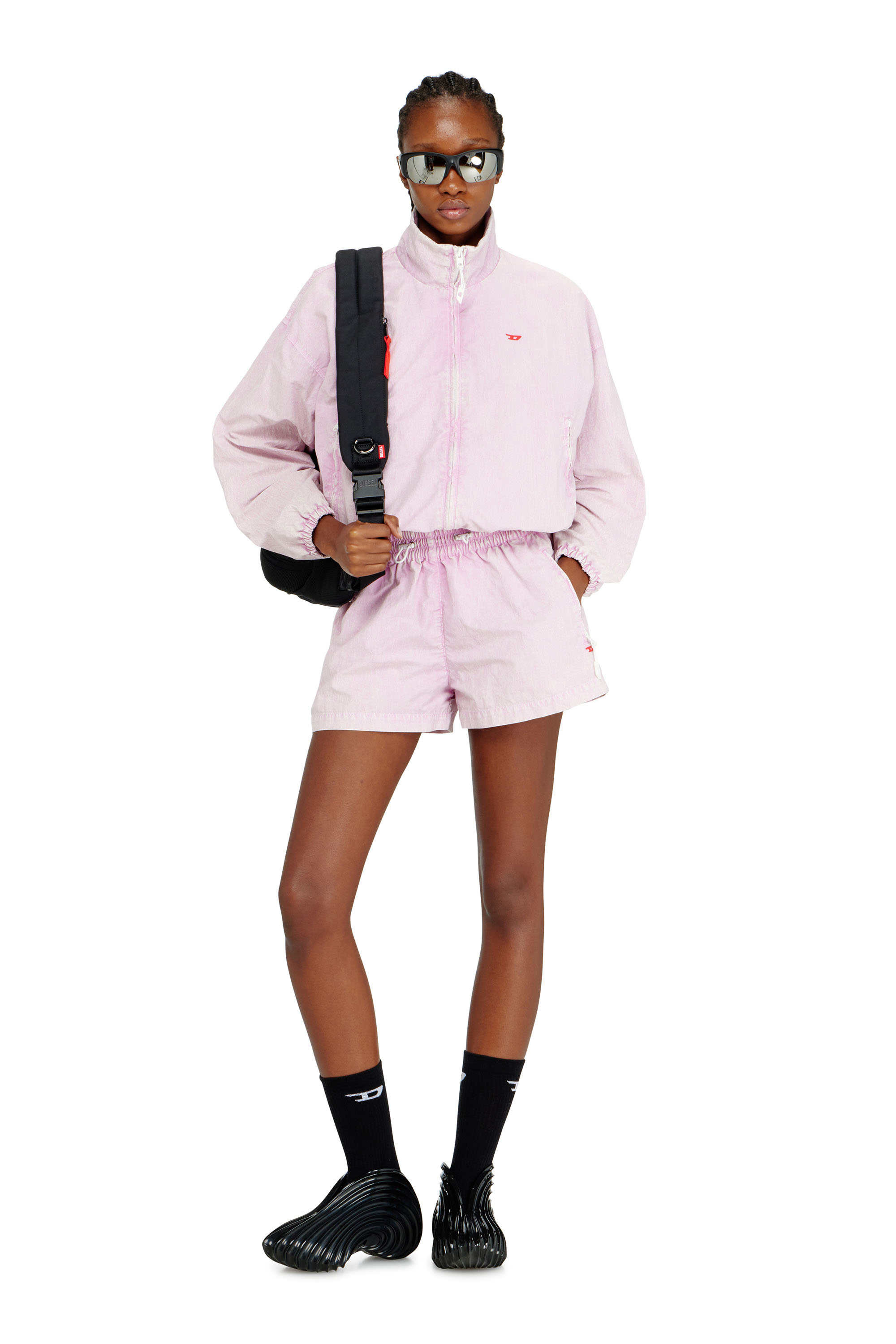 Diesel - MELISSA QUANTUM SNEAKERS X, Unisex Sneaker zum Schl&uuml;pfen aus Melflex&reg; in Schwarz - 3