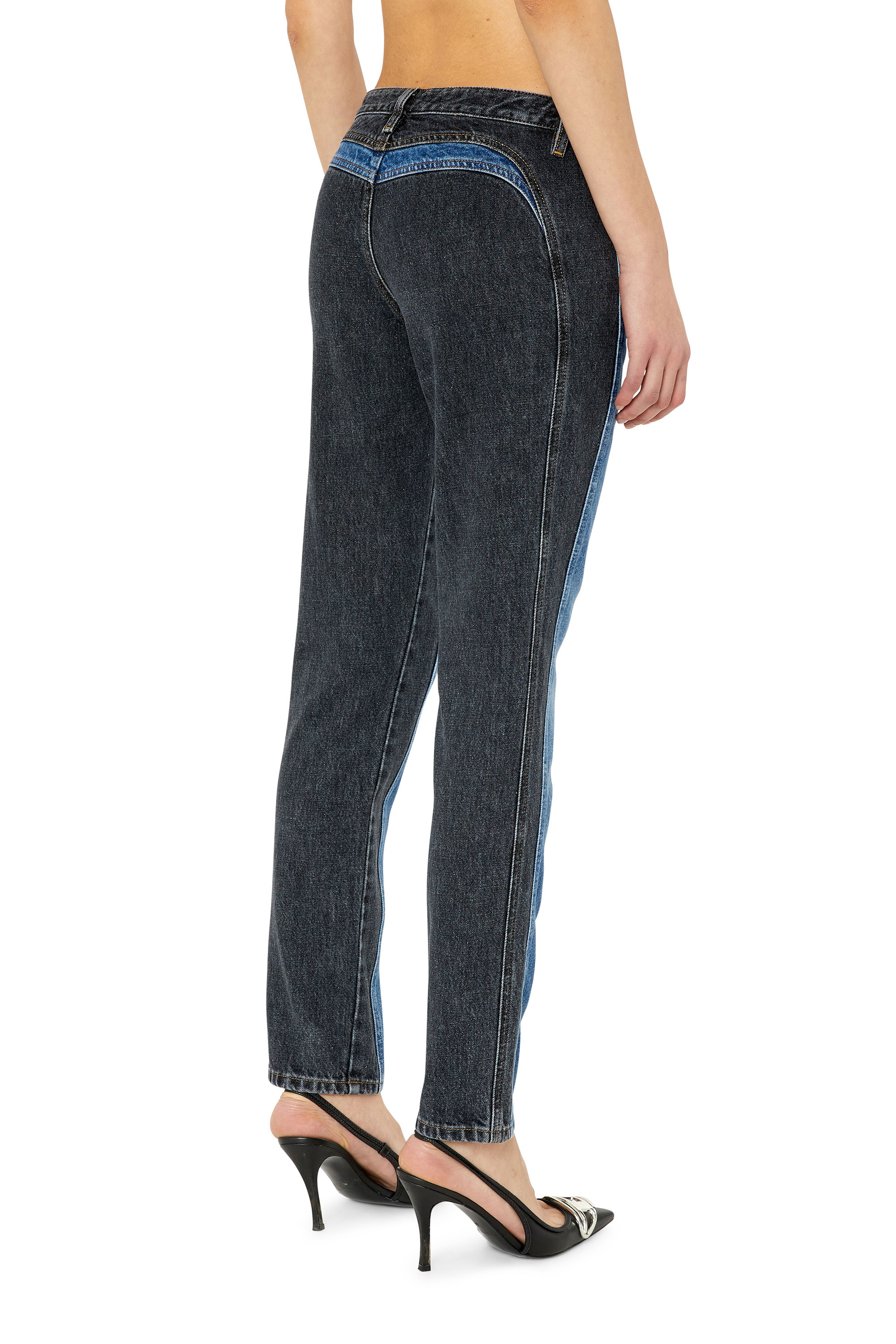 Diesel - Skinny Jeans D-Tail 09F21, Blu medio - Image 2