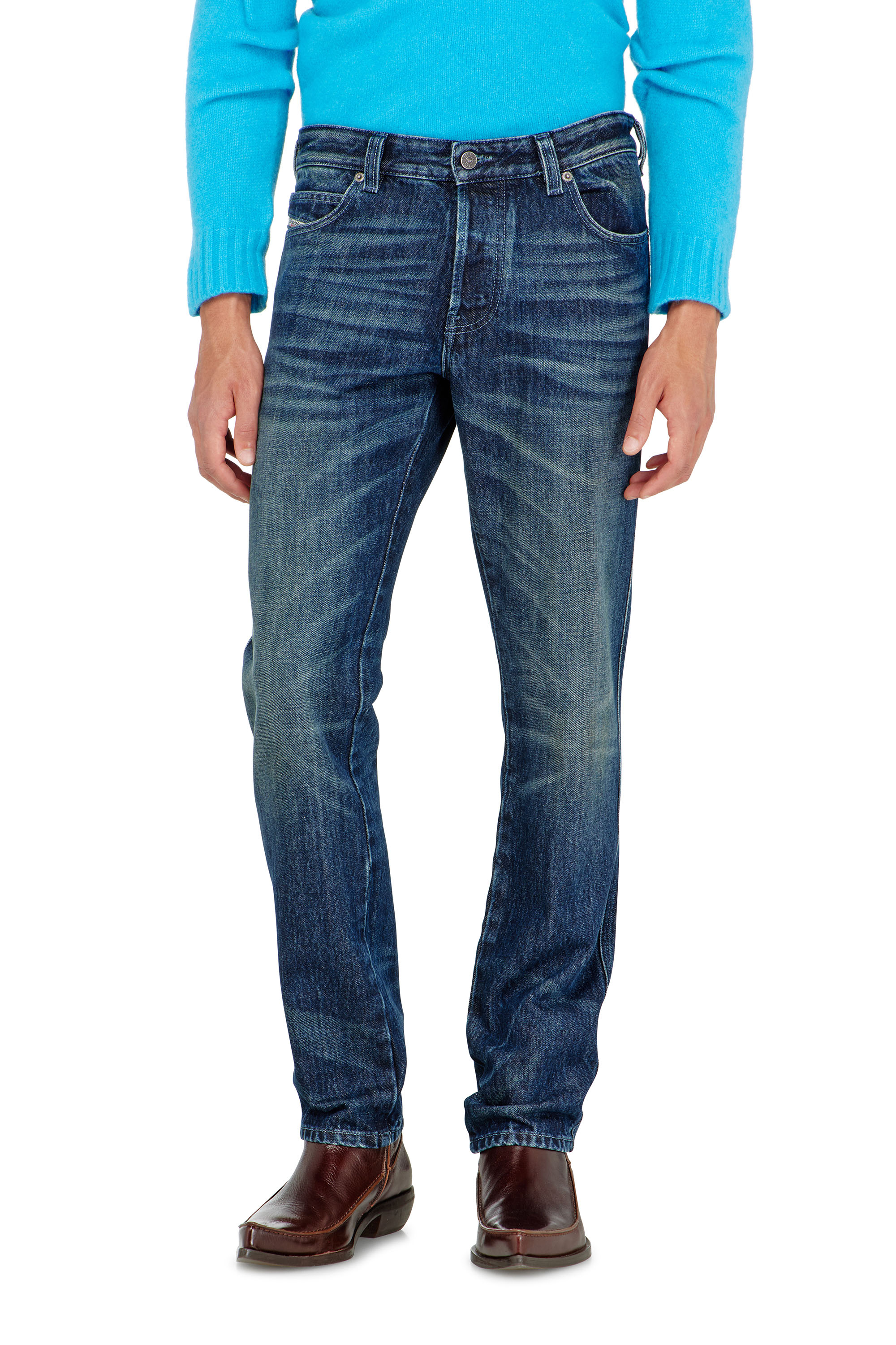 Diesel - Slim Jeans 1993 D-Vyl 007FZ Homme, Bleu Fonc&eacute; - Image 4