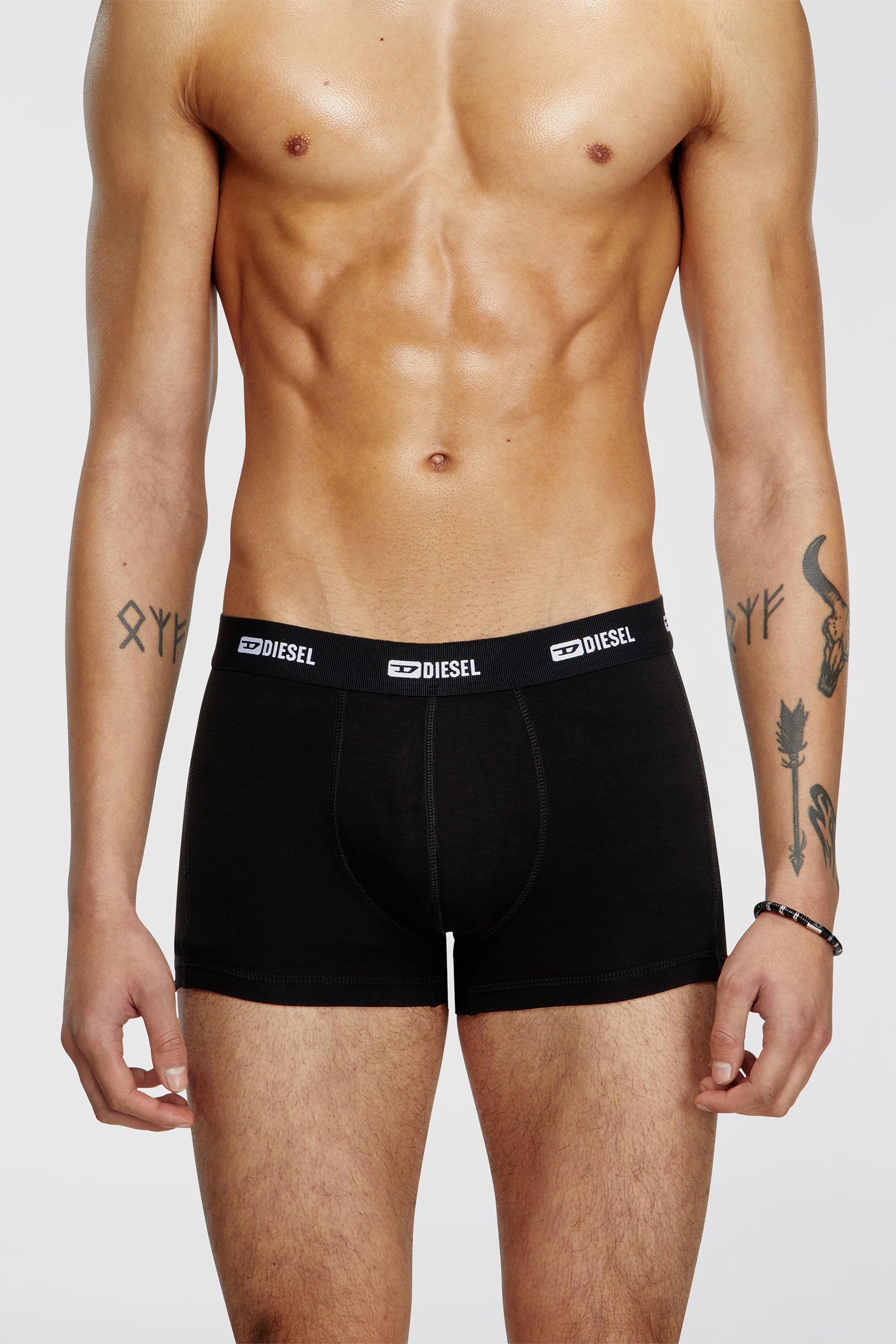Diesel - DAMIEN-UTLT-3PACK, Set da tre boxer Uomo in Nero - 2