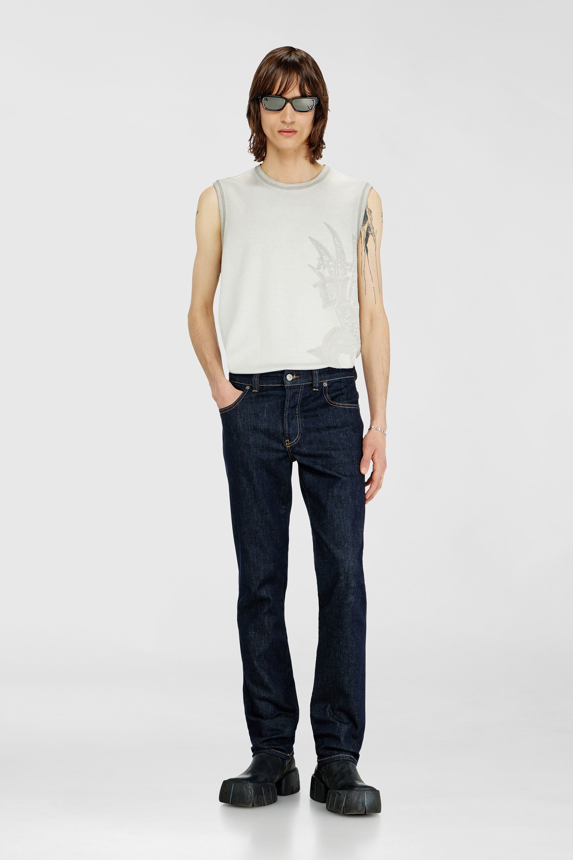 Diesel - Herren Slim Jeans 1993 D-Vyl 0DBEJ, Dunkelblau - 1