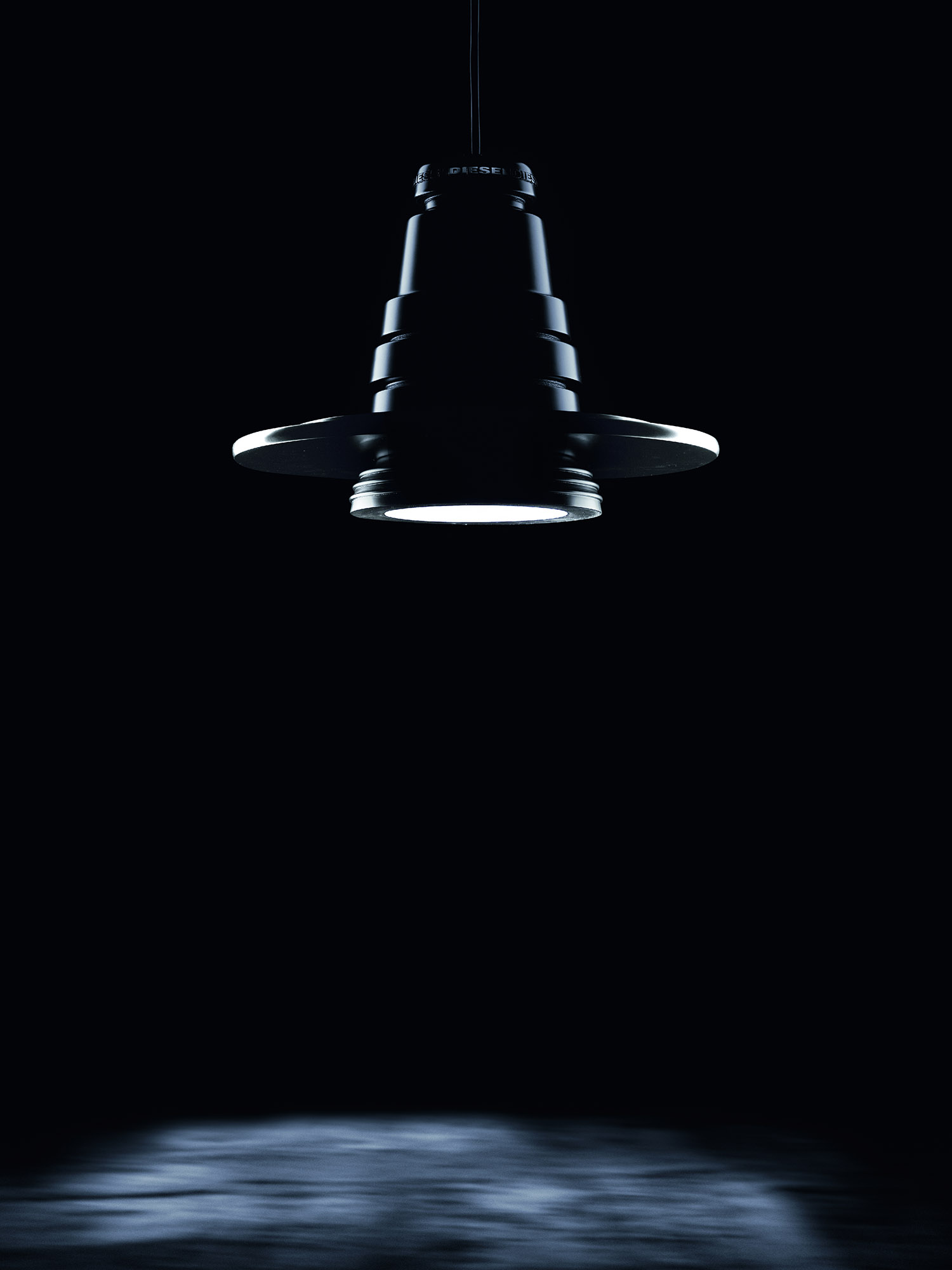 Diesel - TOOL GRANDE SOSP, Lampada grande ispirata all'obiettivo di una reflex Unisex in Nero - 5