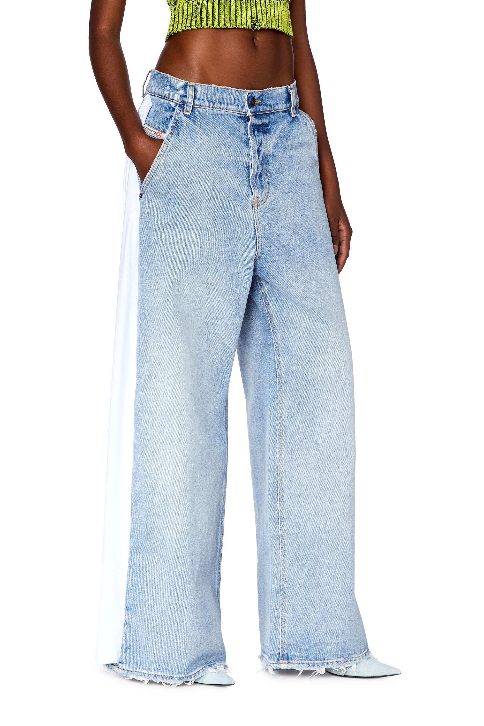 Diesel - Straight Jeans 1996 D-Sire 0EMAG, Bleu Clair - Image 1
