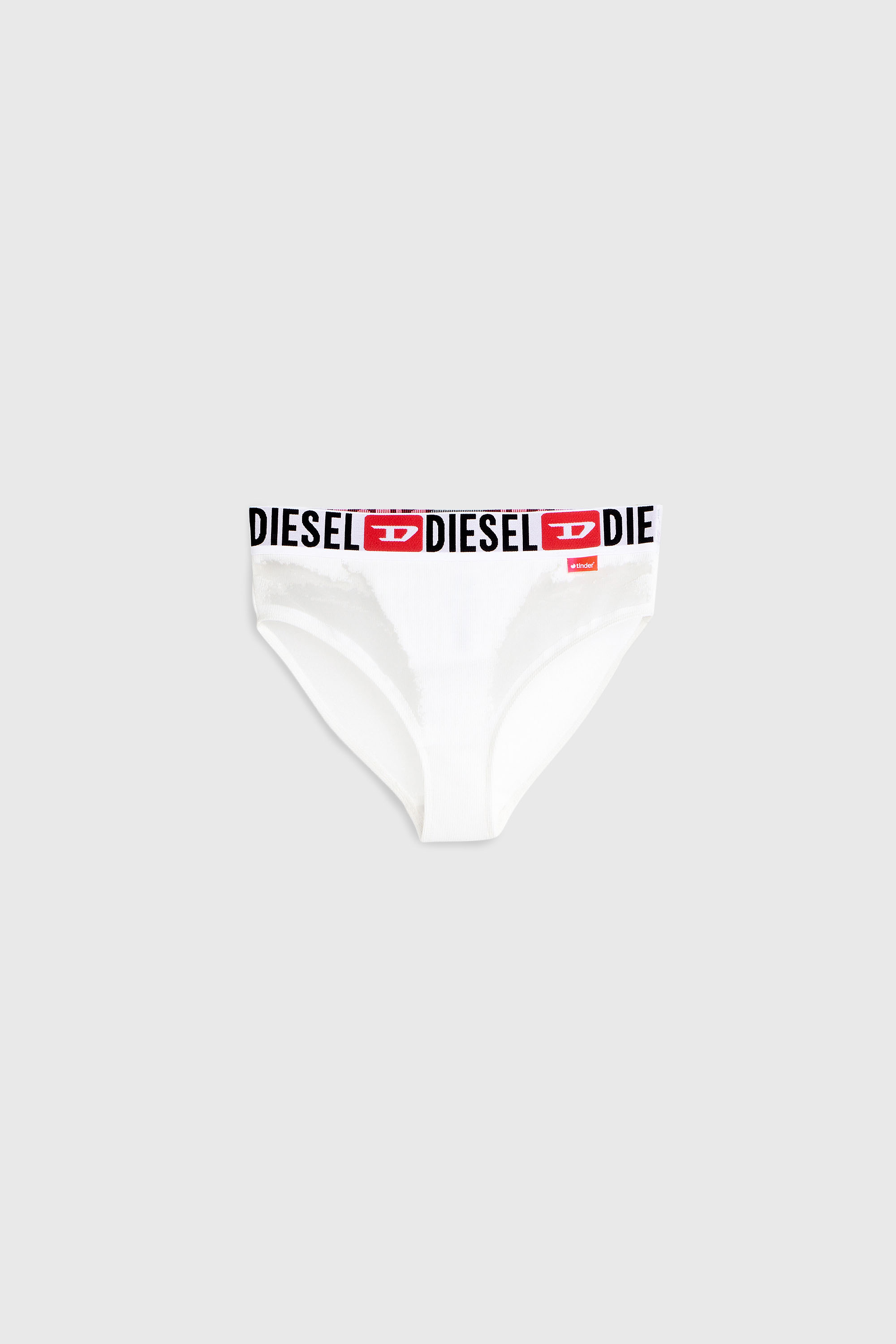 Diesel - PR-SAM-D-CORE, Slip con effetto devor&eacute; trasparente Donna in Bianco - 2
