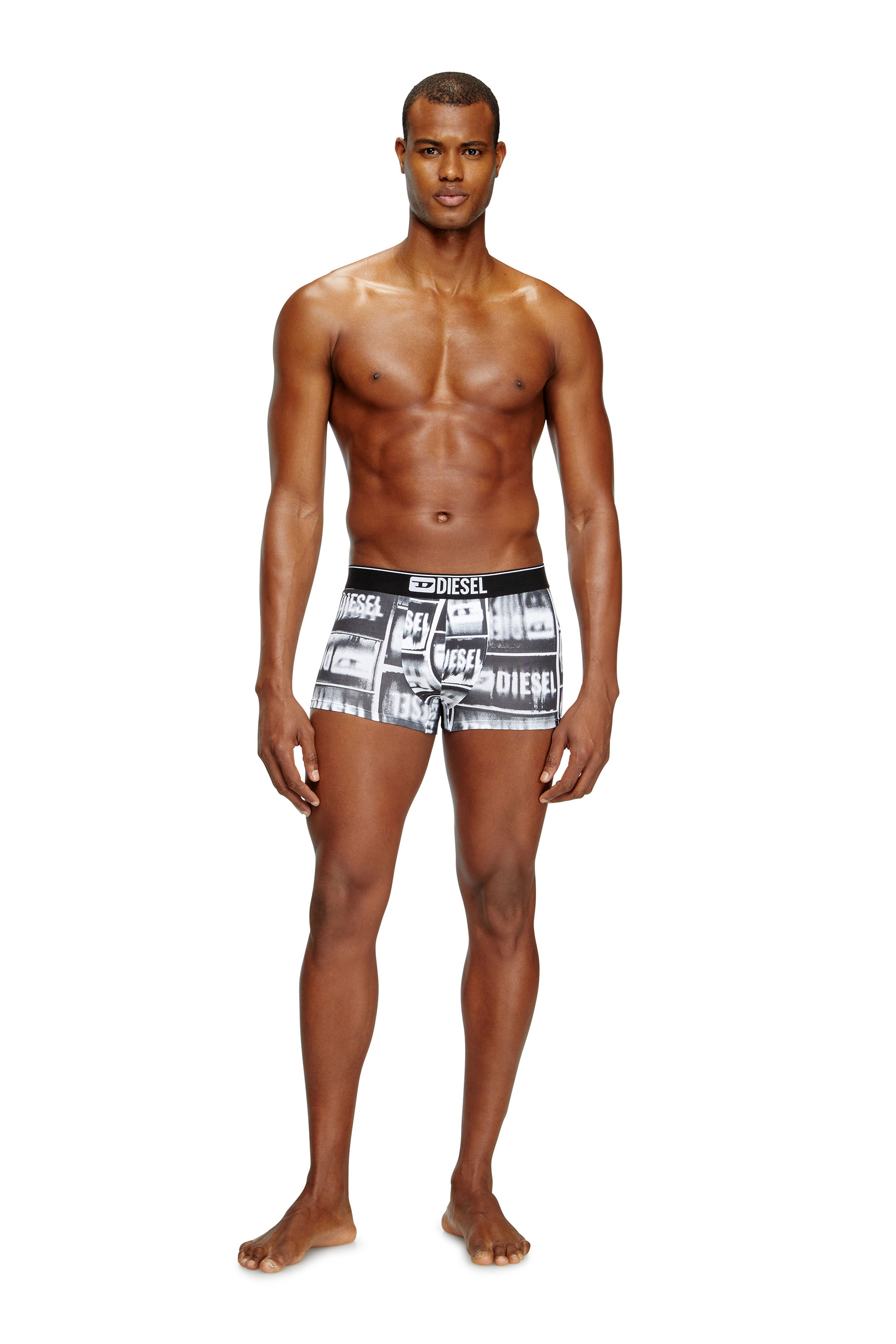 Diesel - DAMIEN-D-BOX-3PACK, Set di tre boxer in cotone stretch Uomo in Multicolor - 2