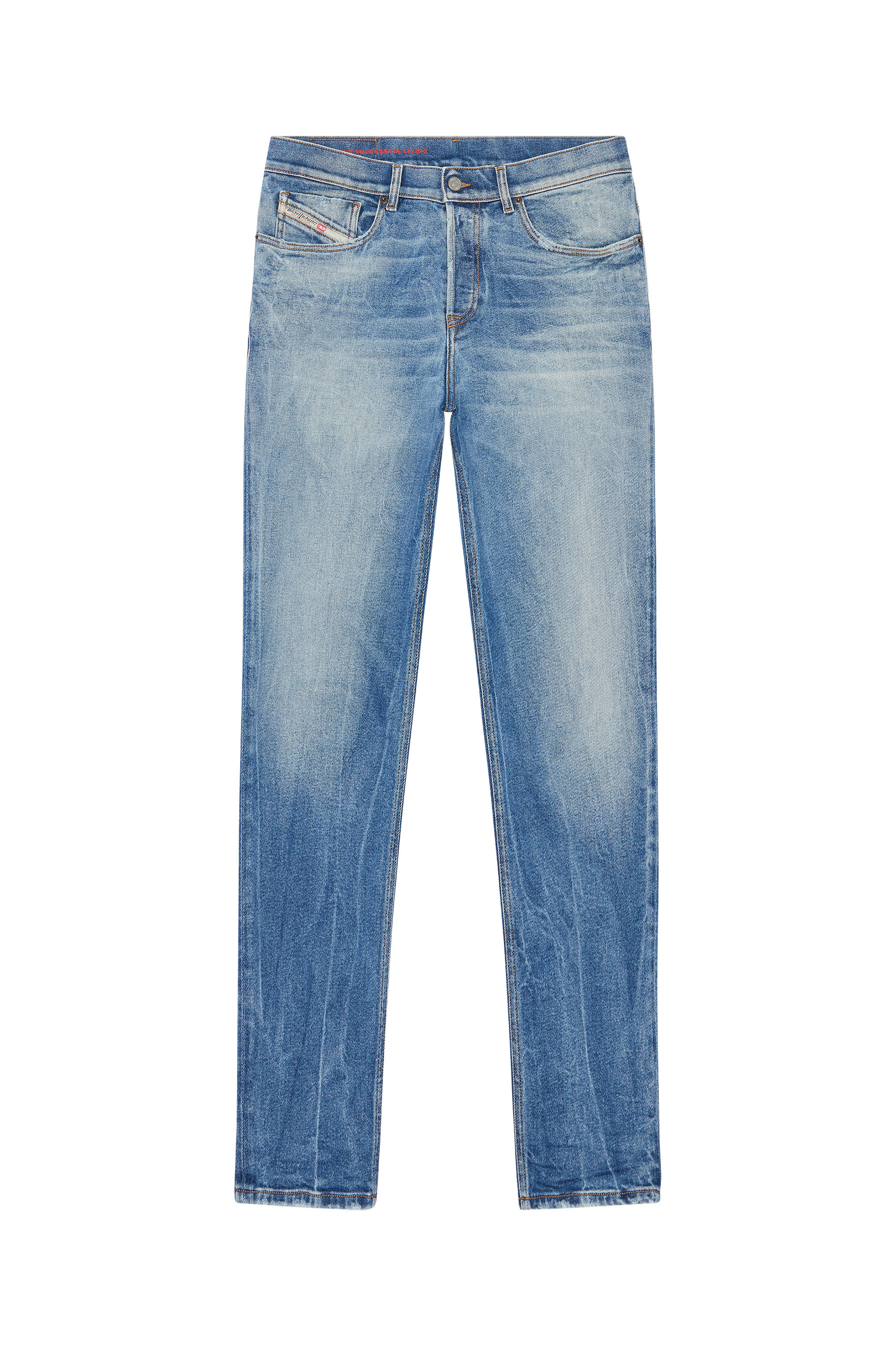Diesel - 2005 D-FINING 09E85 Tapered Jeans, Bleu Clair - Image 6