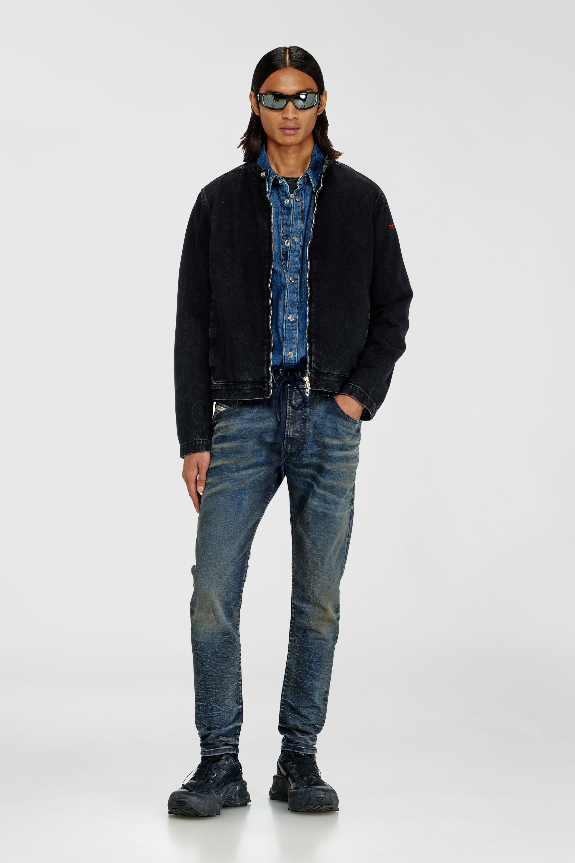 Diesel - Herren Regular 2030 D-Krooley Joggjeans&reg; 068XU, Dunkelblau - 1