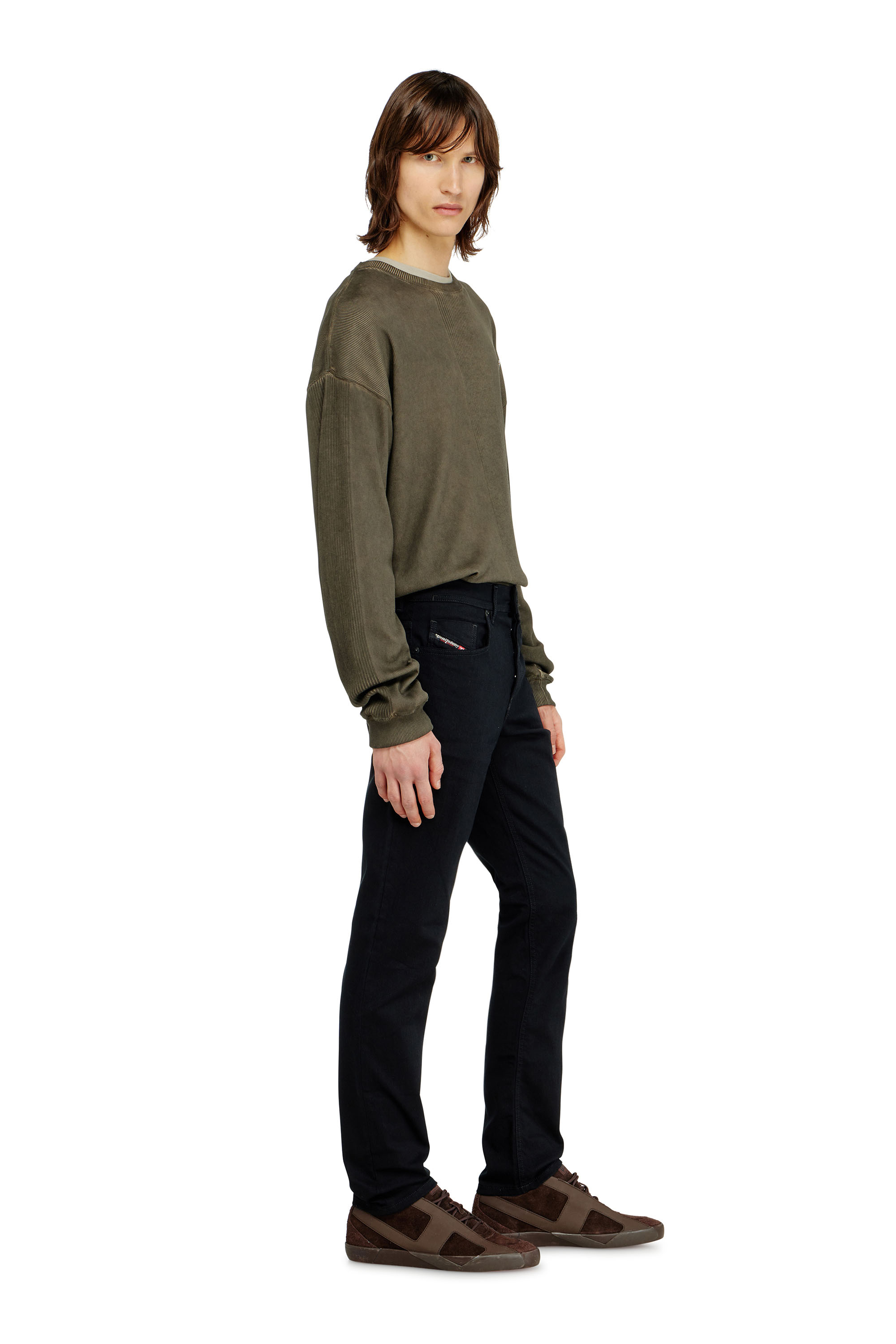 Diesel - Regular Jeans 2023 D-Finitive 069YP Homme, Noir/Gris fonc&eacute; - Image 1