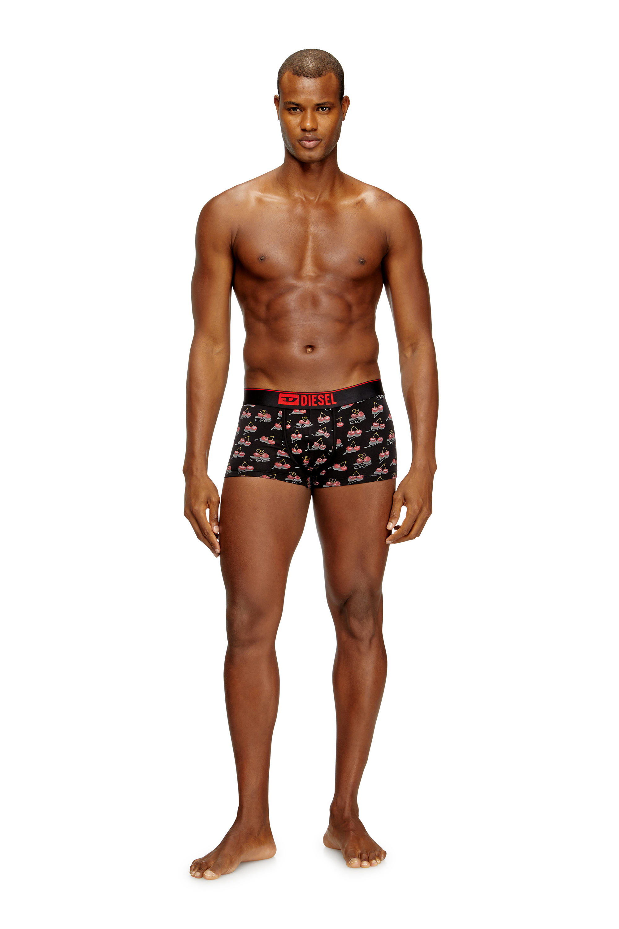 Diesel - DAMIEN-GFT-3PACK, Lot de 3 boxers imprimé cœurs et cerises Homme in Polychrome - 2