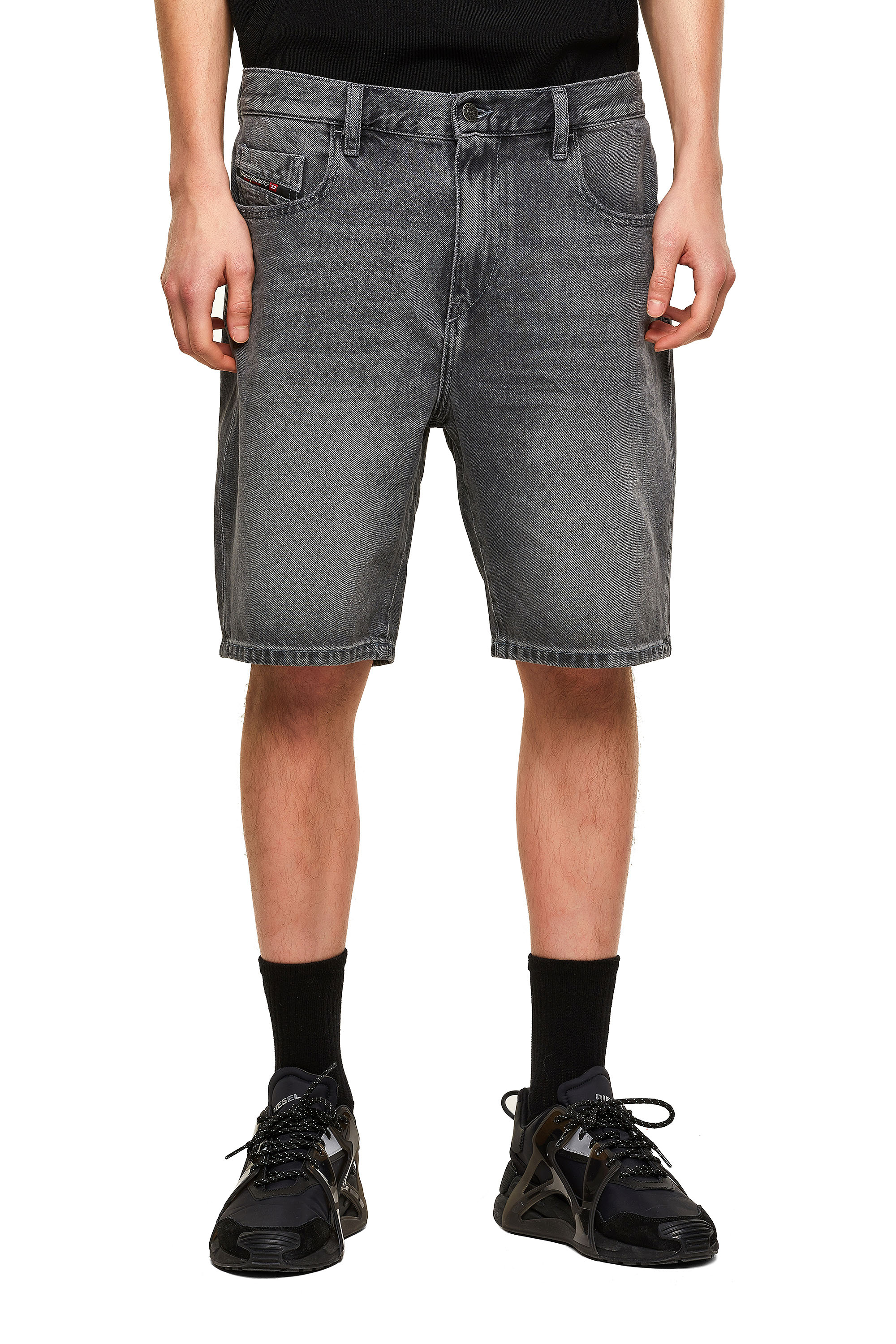 D-STRUKT-SHORT, Noir - Shorts