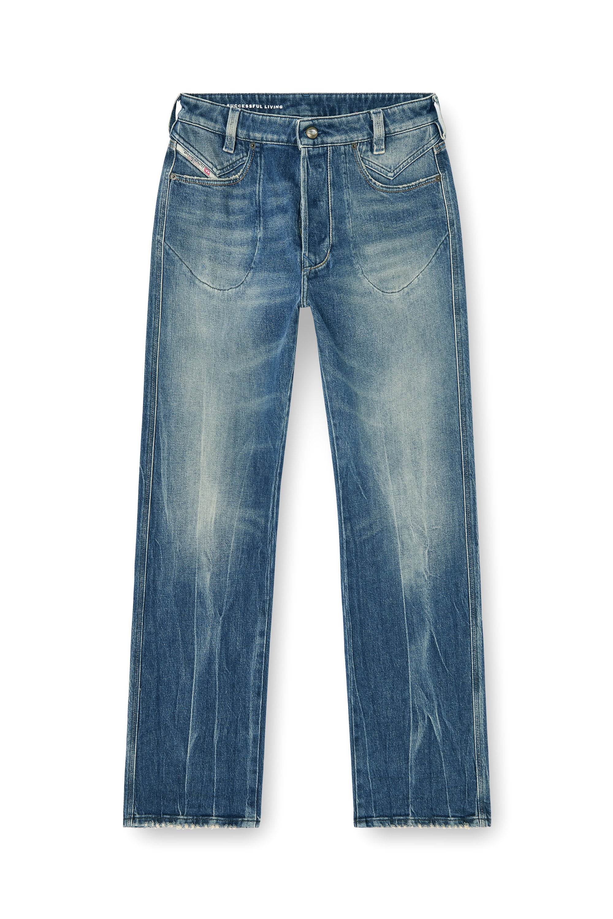 Diesel - Regular Jeans 1985 Larkee 09Q27 Homme, Bleu moyen - Image 2